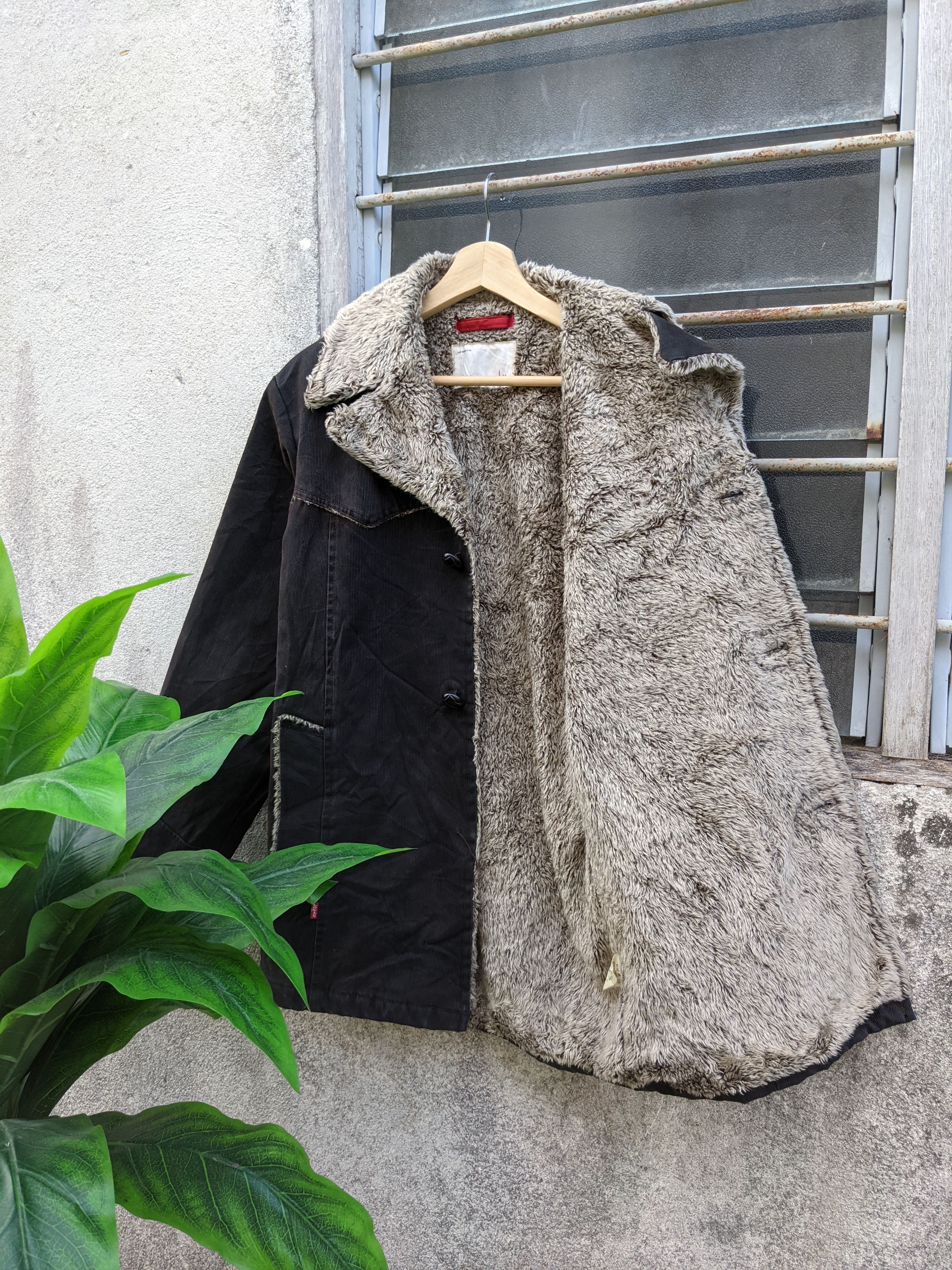 Levi's Vintage Levi's Redloop faux fur liner kurt cobain style Size US M / EU 48-50 / 2 - 6 Thumbnail