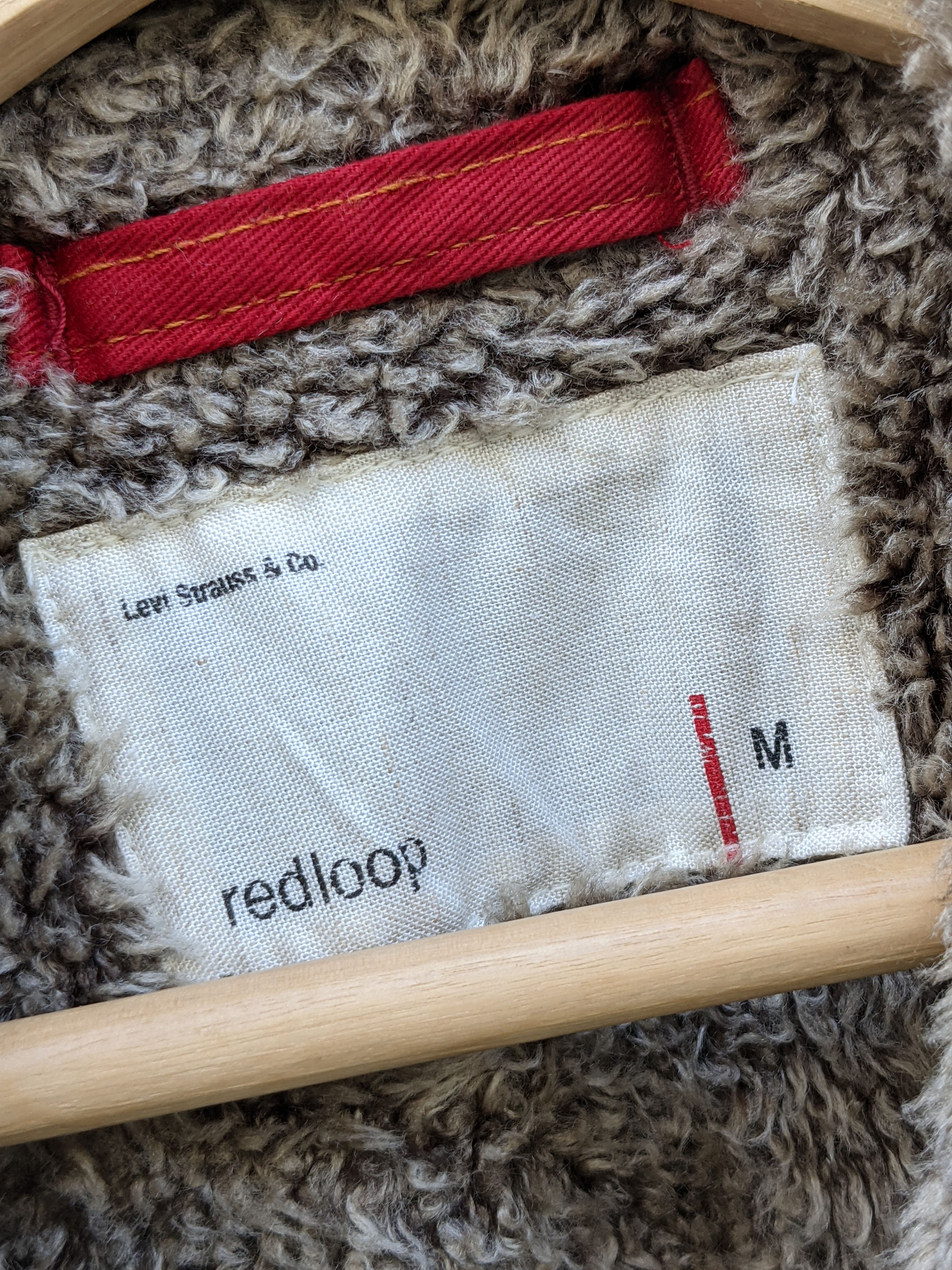 Levi's Vintage Levi's Redloop faux fur liner kurt cobain style Size US M / EU 48-50 / 2 - 7 Thumbnail