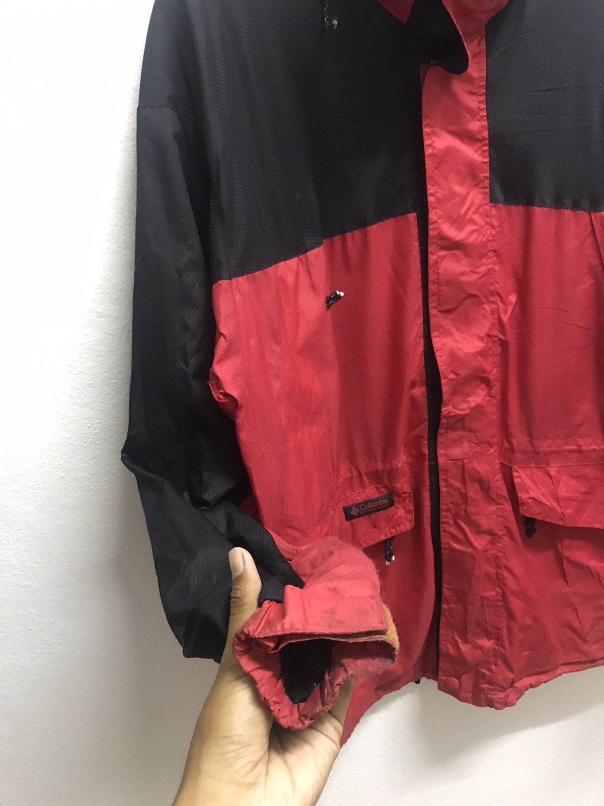 Columbia Vintage Columbia Omni-Tech Waterproof Hooded Parka Jacket Size US L / EU 52-54 / 3 - 3 Thumbnail