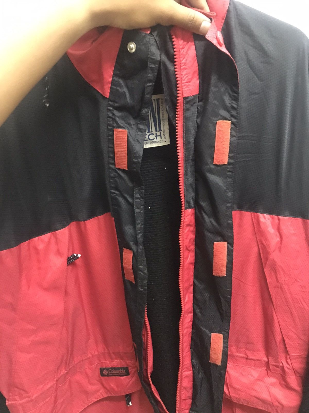 Columbia Vintage Columbia Omni-Tech Waterproof Hooded Parka Jacket Size US L / EU 52-54 / 3 - 9 Thumbnail