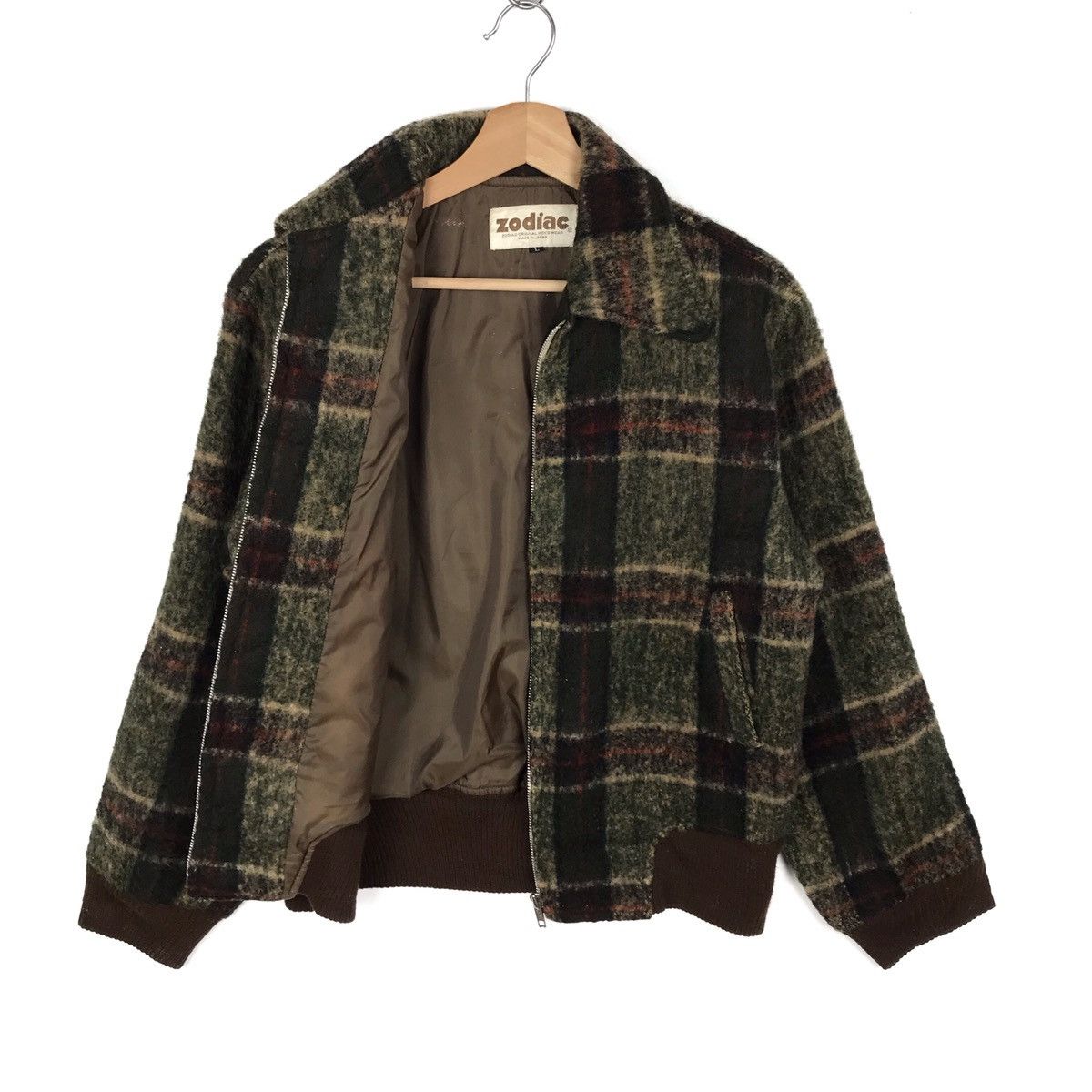Japanese Brand × Vintage Vintage Wool Zodiac Made In Japan Jacket Size US M / EU 48-50 / 2 - 2 Thumbnail
