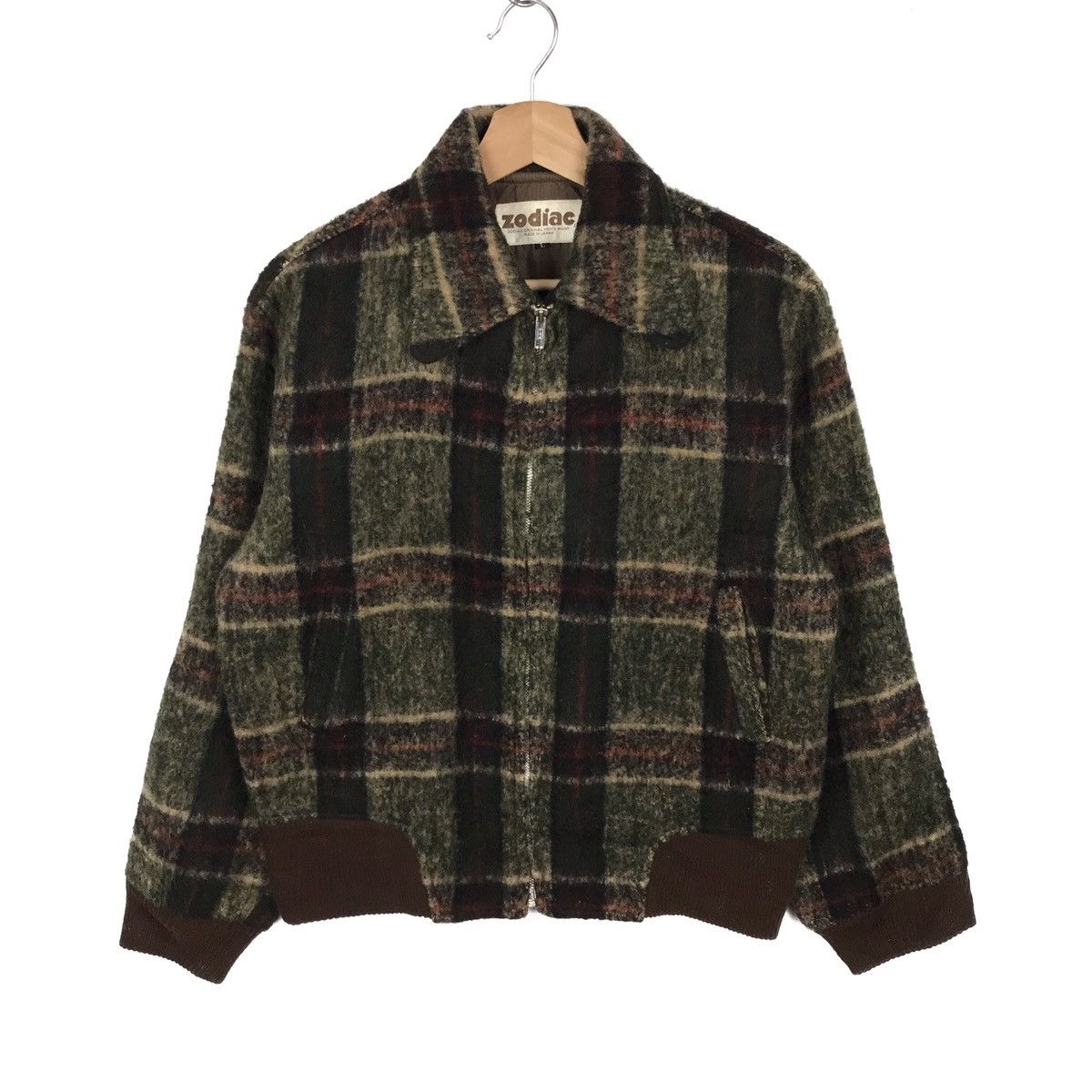 Japanese Brand × Vintage Vintage Wool Zodiac Made In Japan Jacket Size US M / EU 48-50 / 2 - 1 Thumbnail