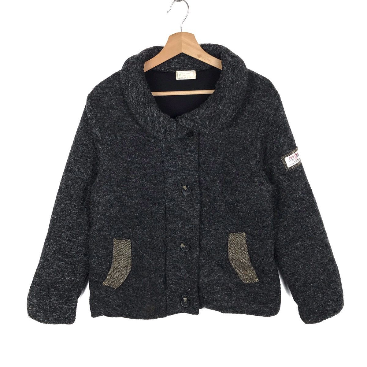 Harris Tweed × Vintage Vintage Wool Harris Tweed Jacket Size US S / EU 44-46 / 1 - 1 Thumbnail