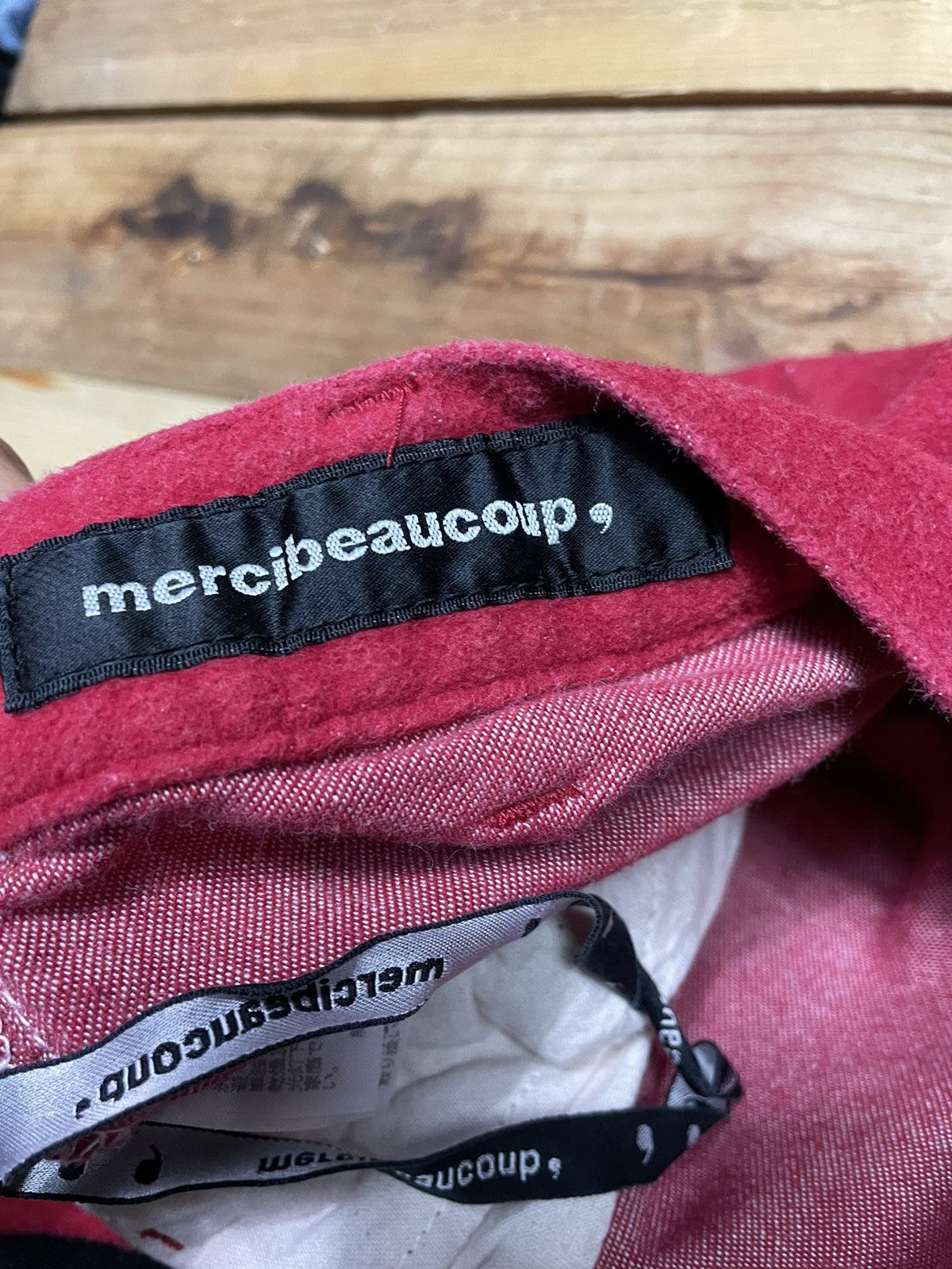 Issey Miyake × Japanese Brand × mercibeaucoup Auth Mercibeaucoup Drop Crotch Suede Cotton Parachute Pant Size US 32 / EU 48 - 11 Thumbnail