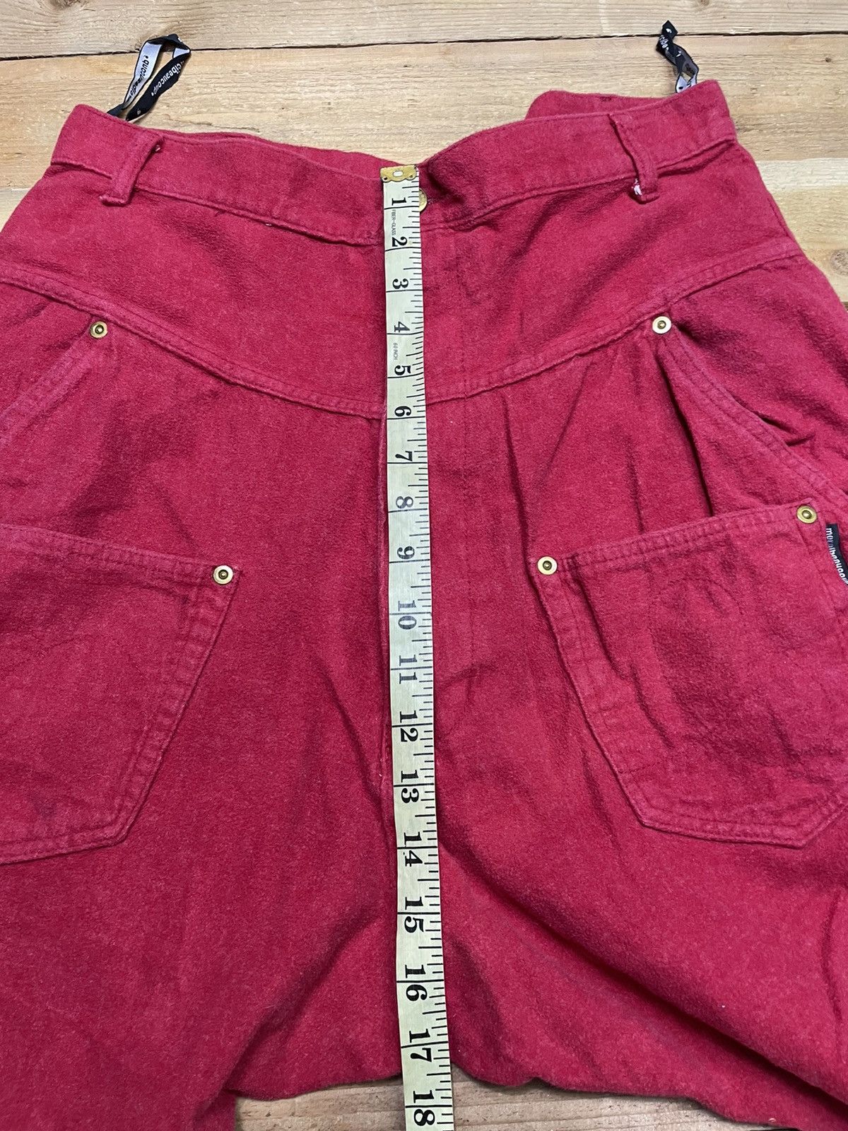 Issey Miyake × Japanese Brand × mercibeaucoup Auth Mercibeaucoup Drop Crotch Suede Cotton Parachute Pant Size US 32 / EU 48 - 9 Thumbnail