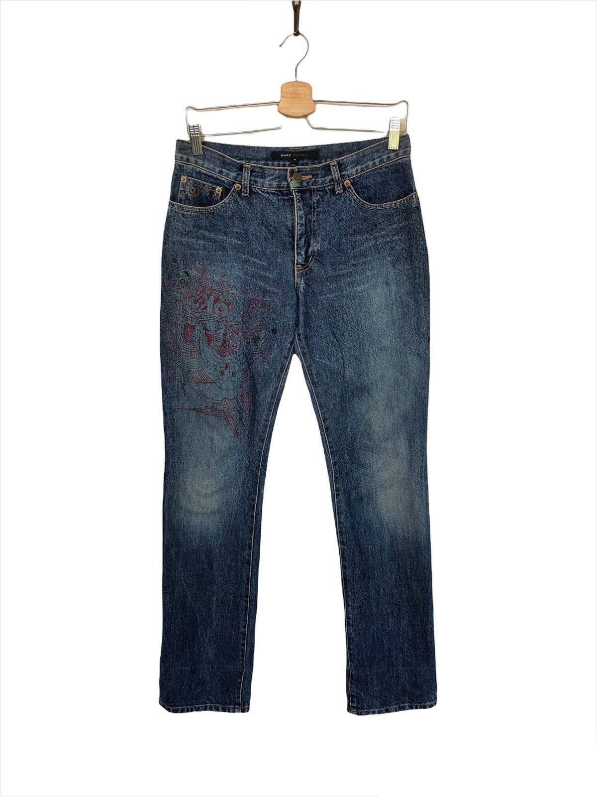 Art Comes First Limited Ed. Marc Jacobs Exclusive Pop Art Crafted Denim Jean Size US 28 / EU 44 - 2 Thumbnail