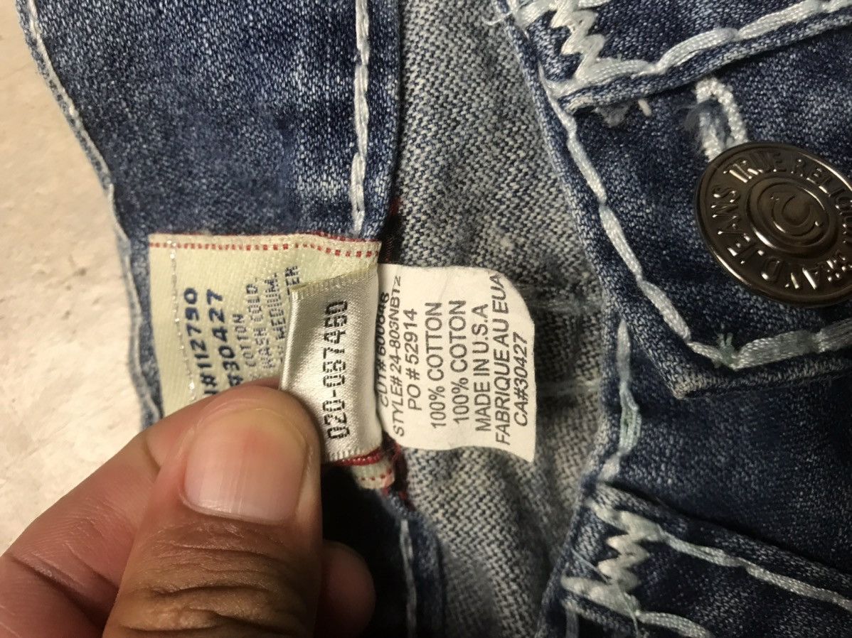True Religion × Vintage TRUE RELIGION Jeans Size US 32 / EU 48 - 9 Thumbnail