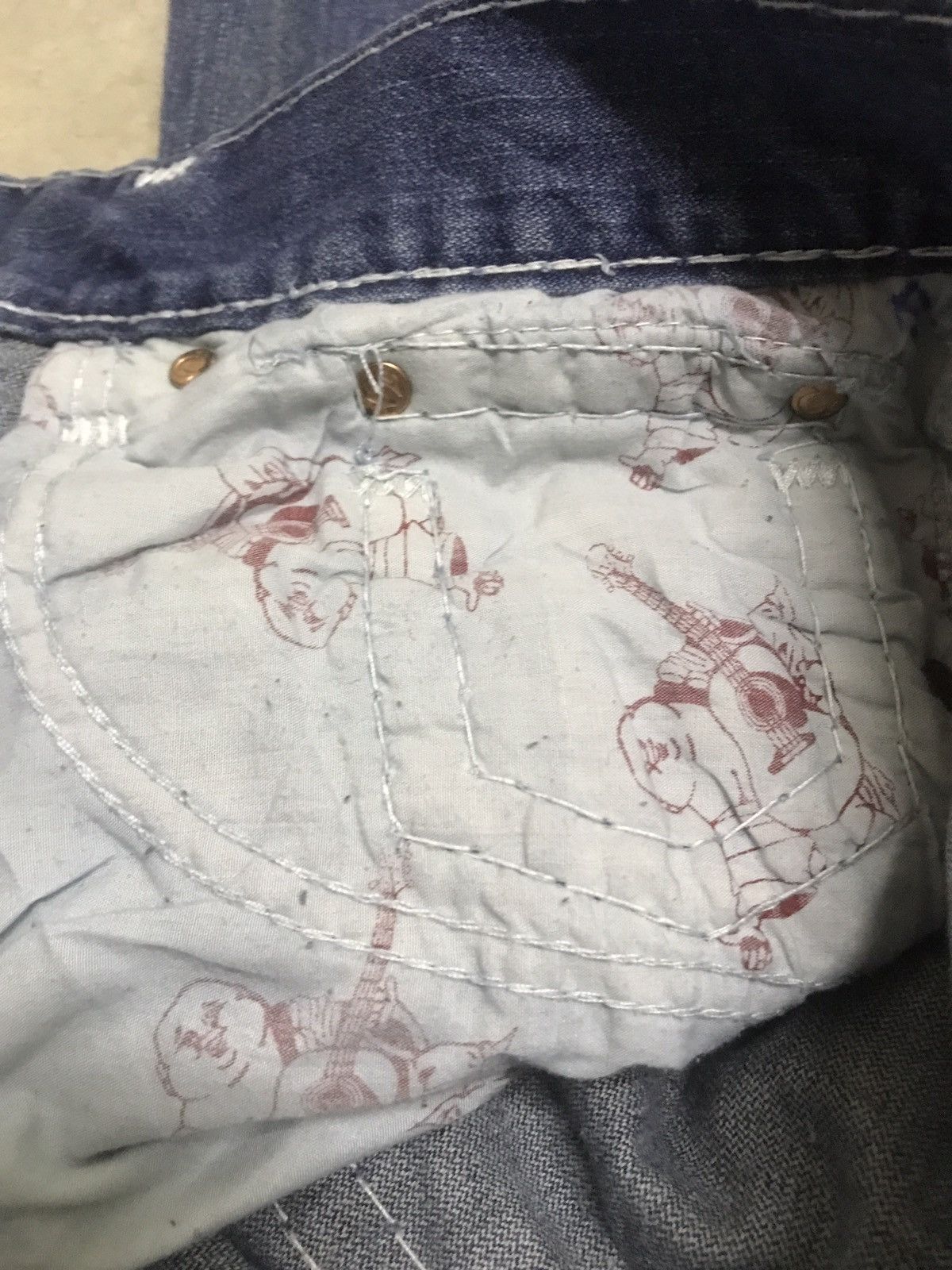 True Religion × Vintage TRUE RELIGION Jeans Size US 32 / EU 48 - 11 Thumbnail