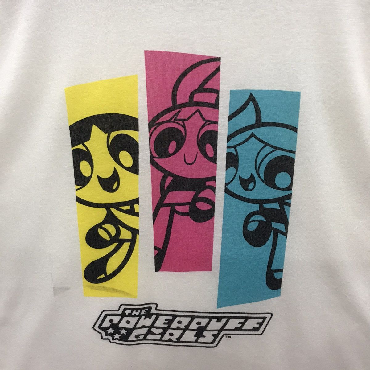 Cartoon Network The Power Puff Girls Grafiti Animated Cartoon Tshirt Size US M / EU 48-50 / 2 - 4 Thumbnail