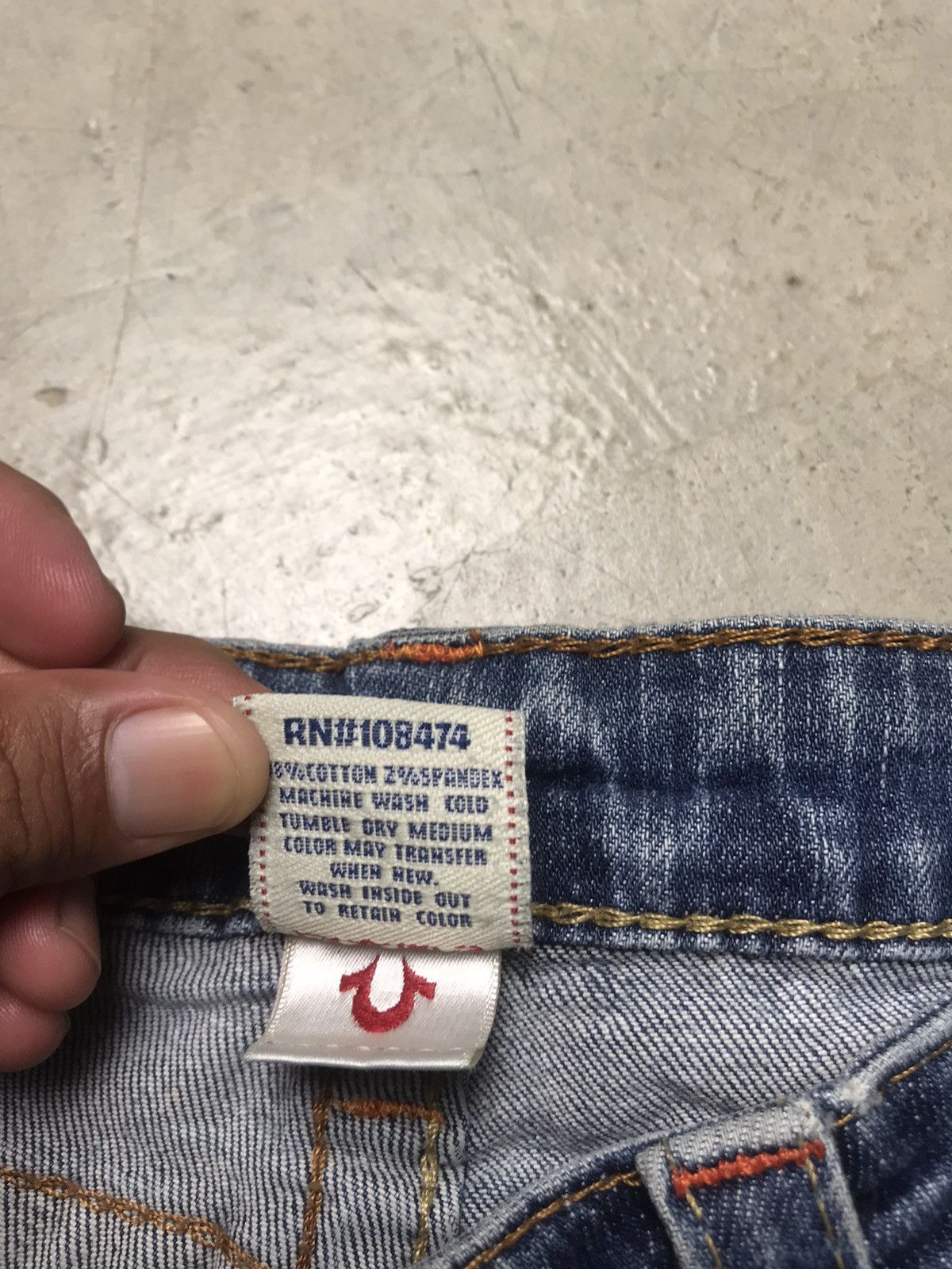 True Religion × Vintage Very Rare pants TRUE RALIGION Size US 31 - 6 Thumbnail