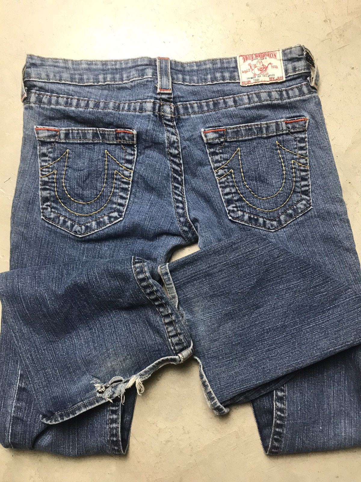 True Religion × Vintage Very Rare pants TRUE RALIGION Size US 31 - 4 Thumbnail