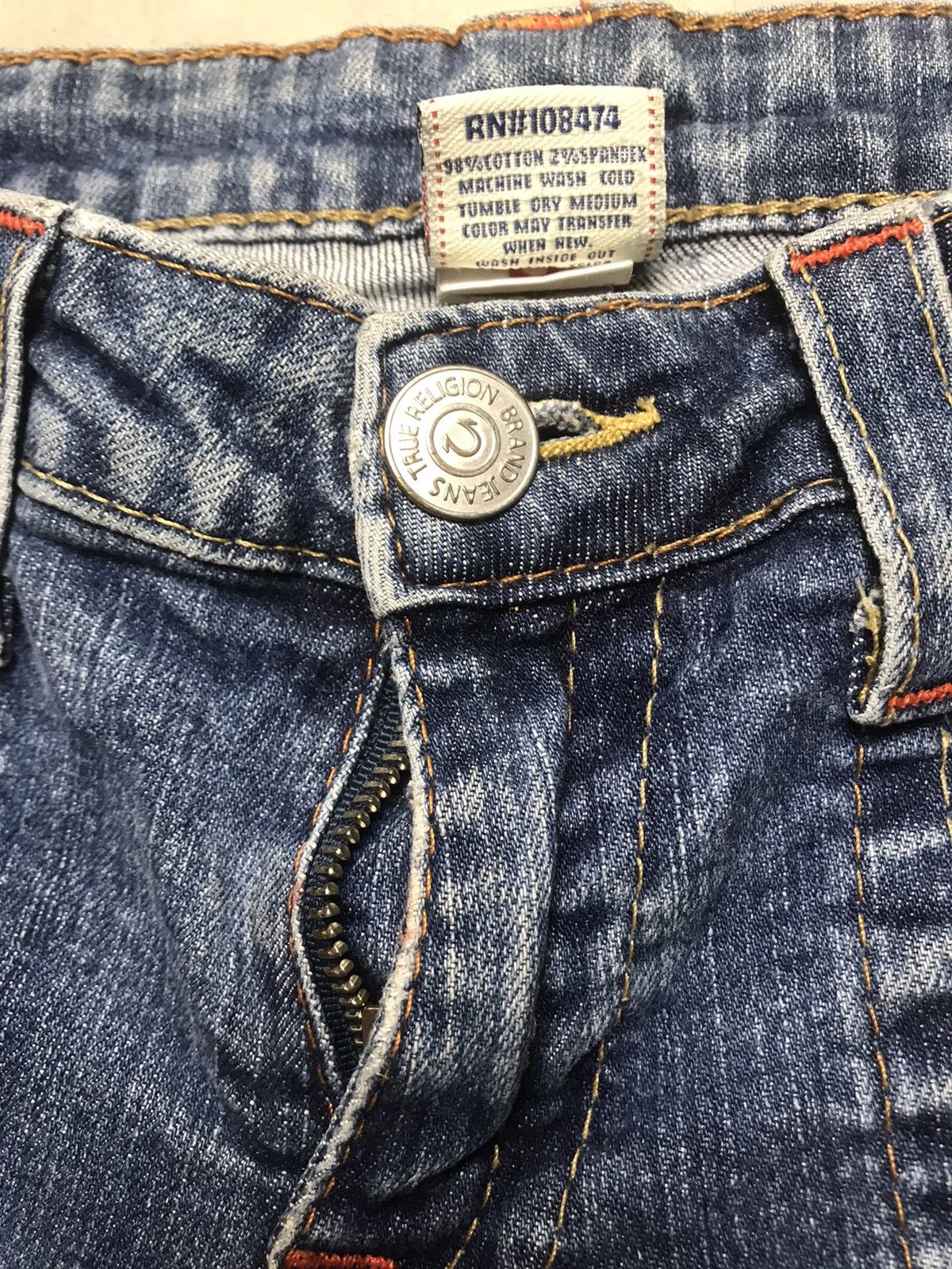 True Religion × Vintage Very Rare pants TRUE RALIGION Size US 31 - 8 Thumbnail
