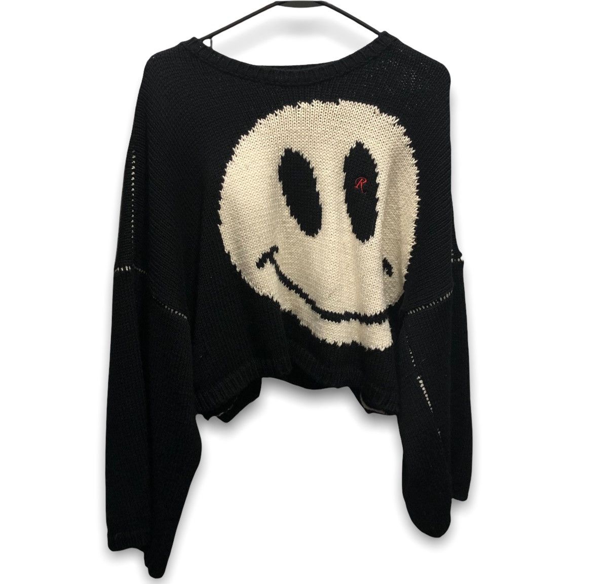 Raf Simons Raf Simons Smiley Knit Sweater | Grailed