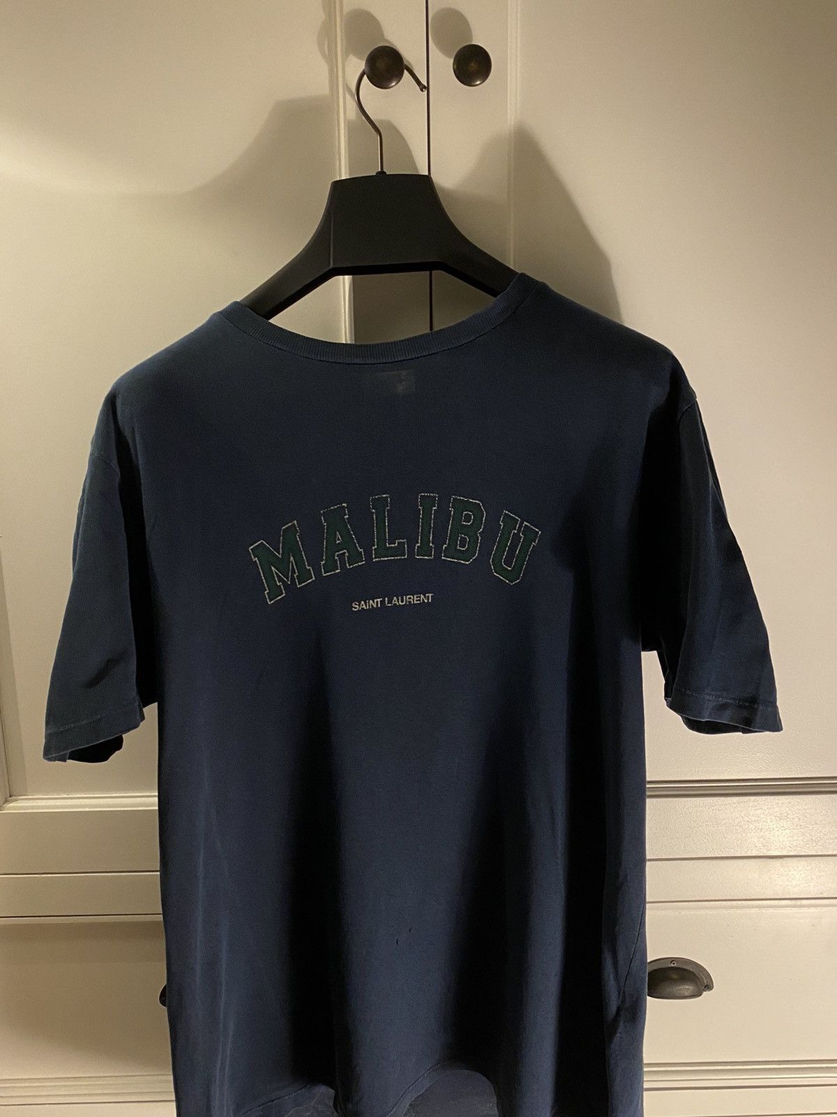 Rare) Saint Laurent Malibu Navy T-Shirt