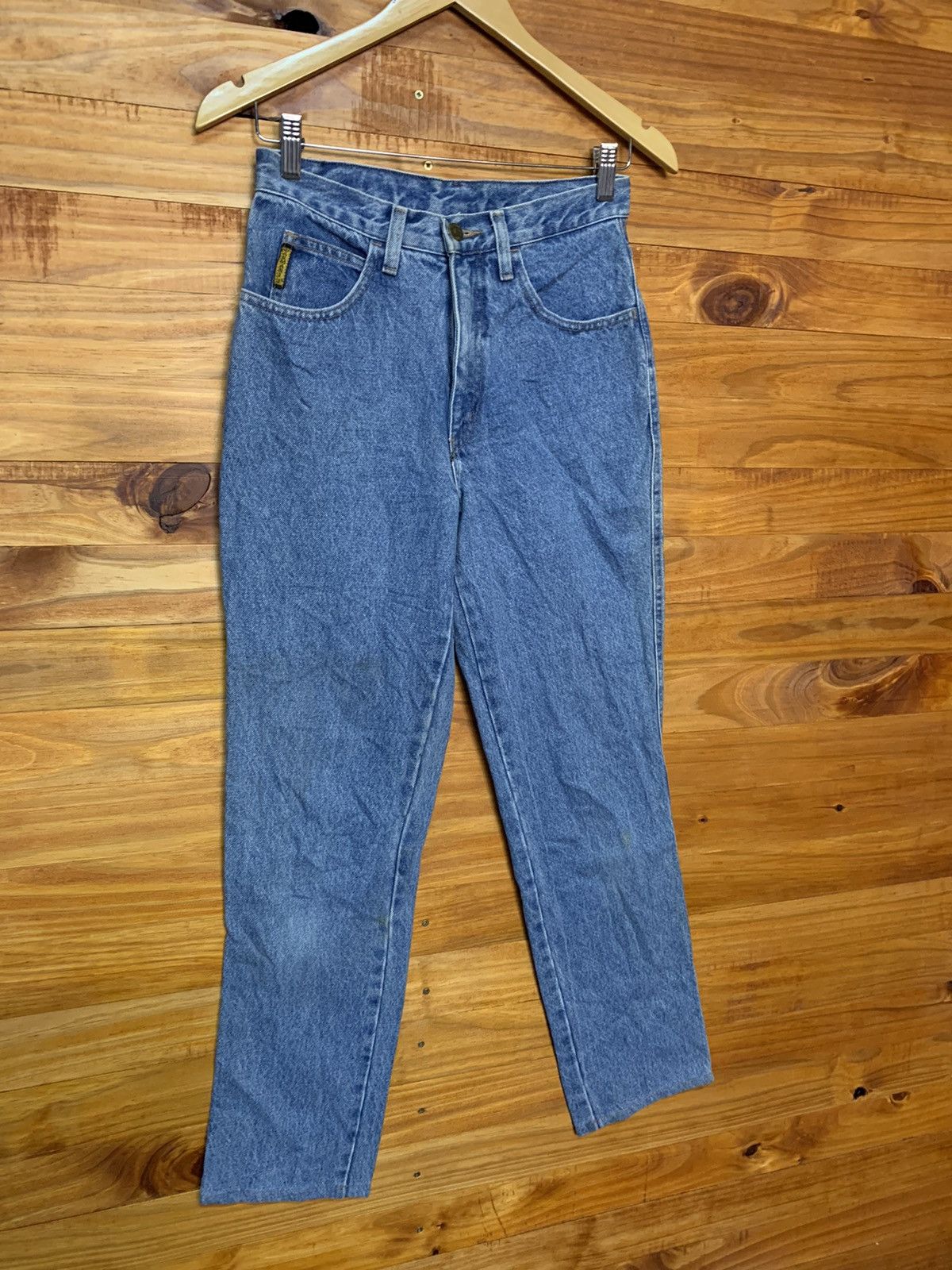 Armani × Vintage Vintage Armani Jeans Acid Wash Jeans Size US 26 / EU 42 - 3 Thumbnail