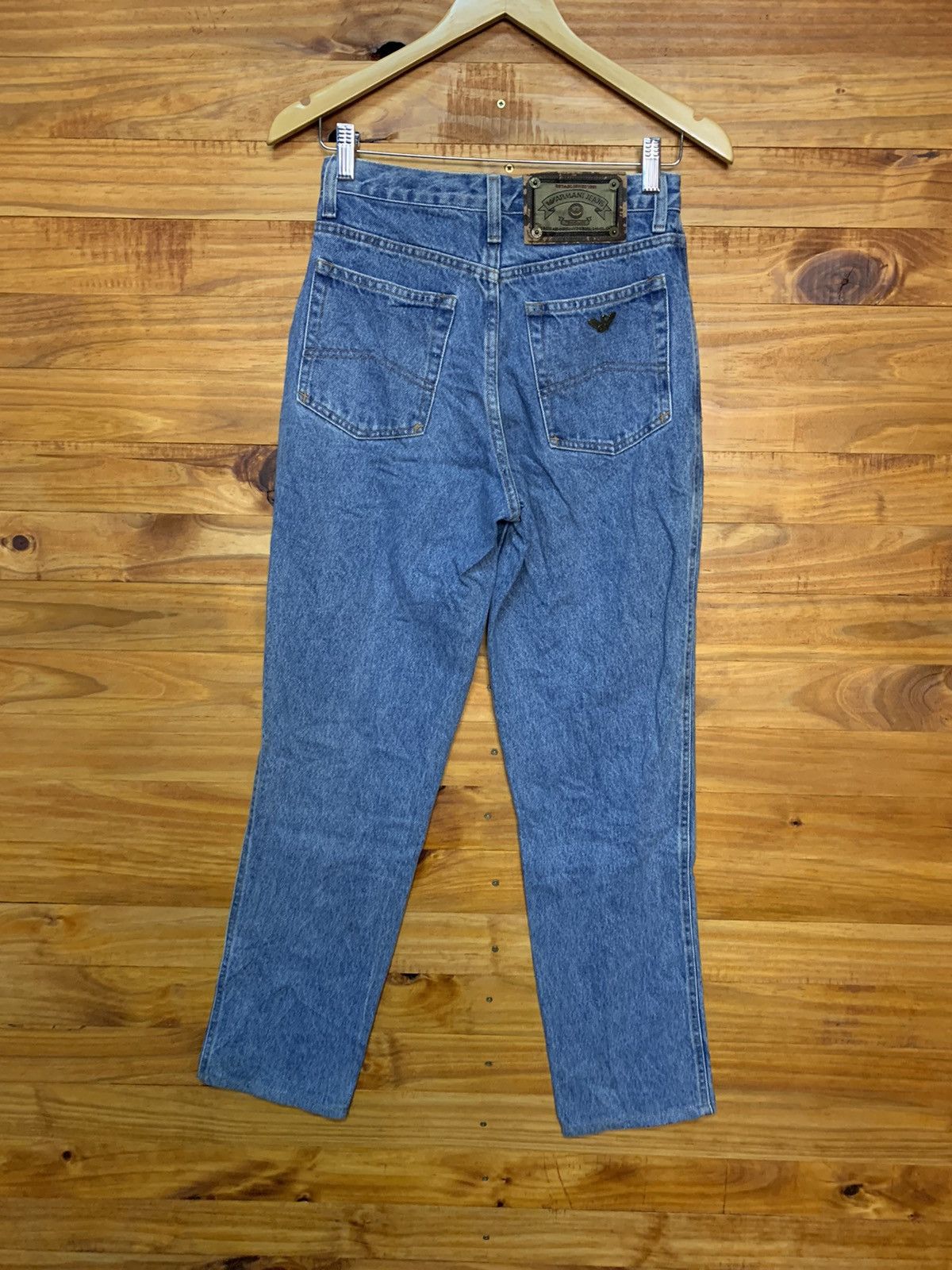Armani × Vintage Vintage Armani Jeans Acid Wash Jeans Size US 26 / EU 42 - 8 Thumbnail