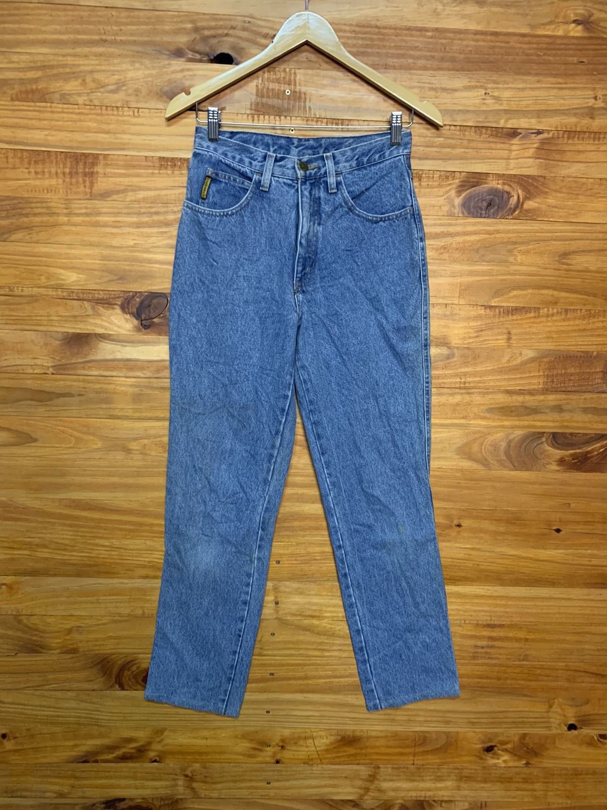Armani × Vintage Vintage Armani Jeans Acid Wash Jeans Size US 26 / EU 42 - 1 Thumbnail