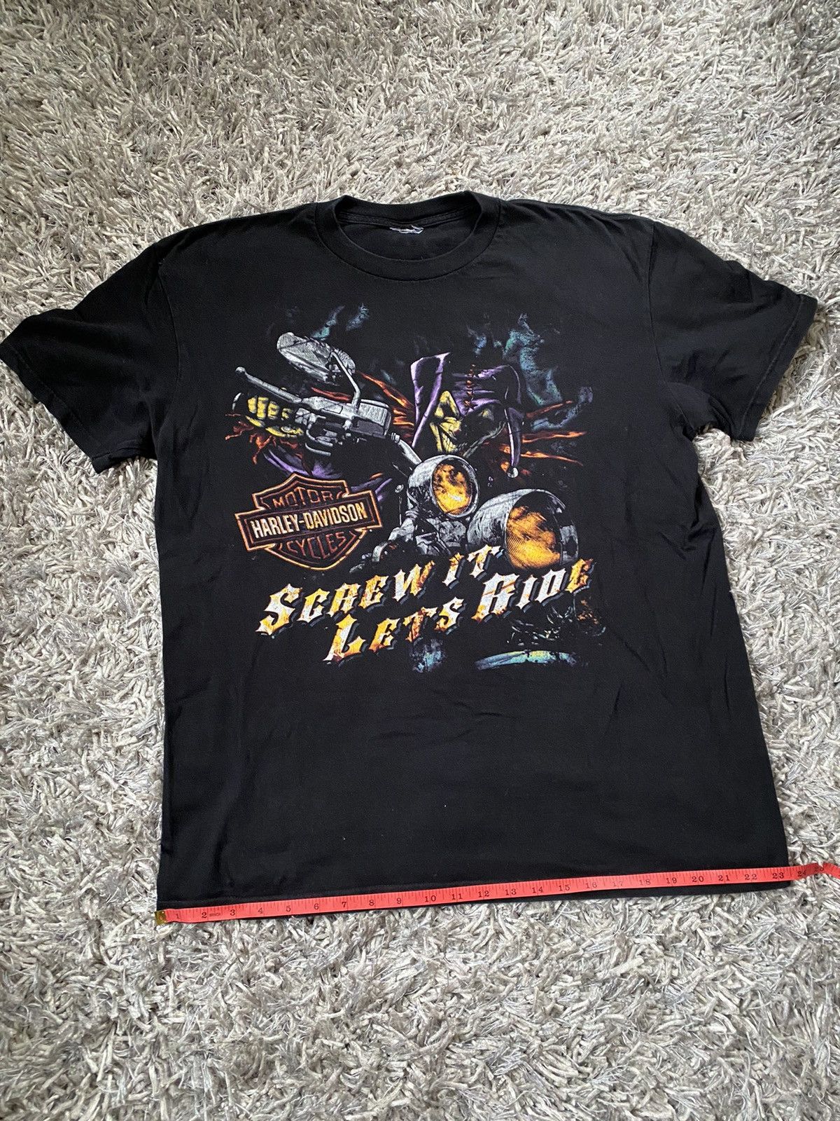 Harley Davidson × Vintage Joker Daytona beach Florida Harley T Size US XL / EU 56 / 4 - 1 Thumbnail