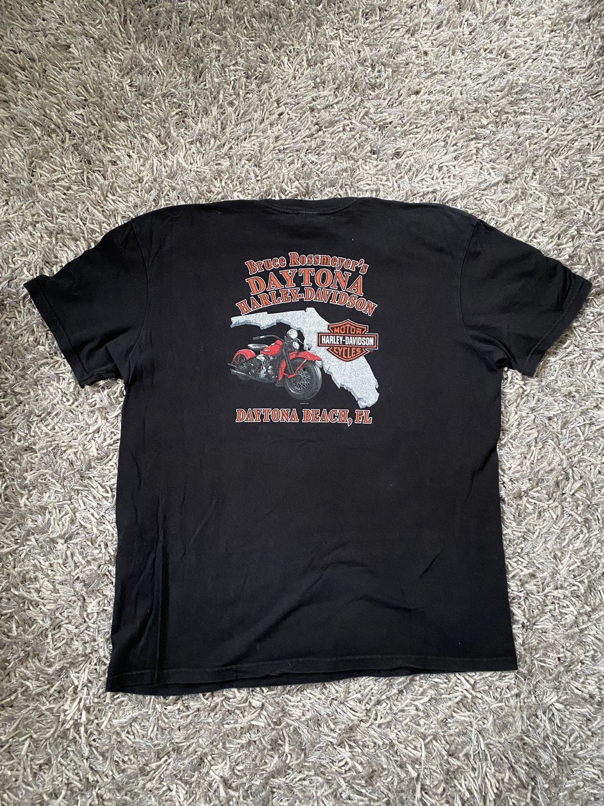 Harley Davidson × Vintage Joker Daytona beach Florida Harley T Size US XL / EU 56 / 4 - 4 Thumbnail