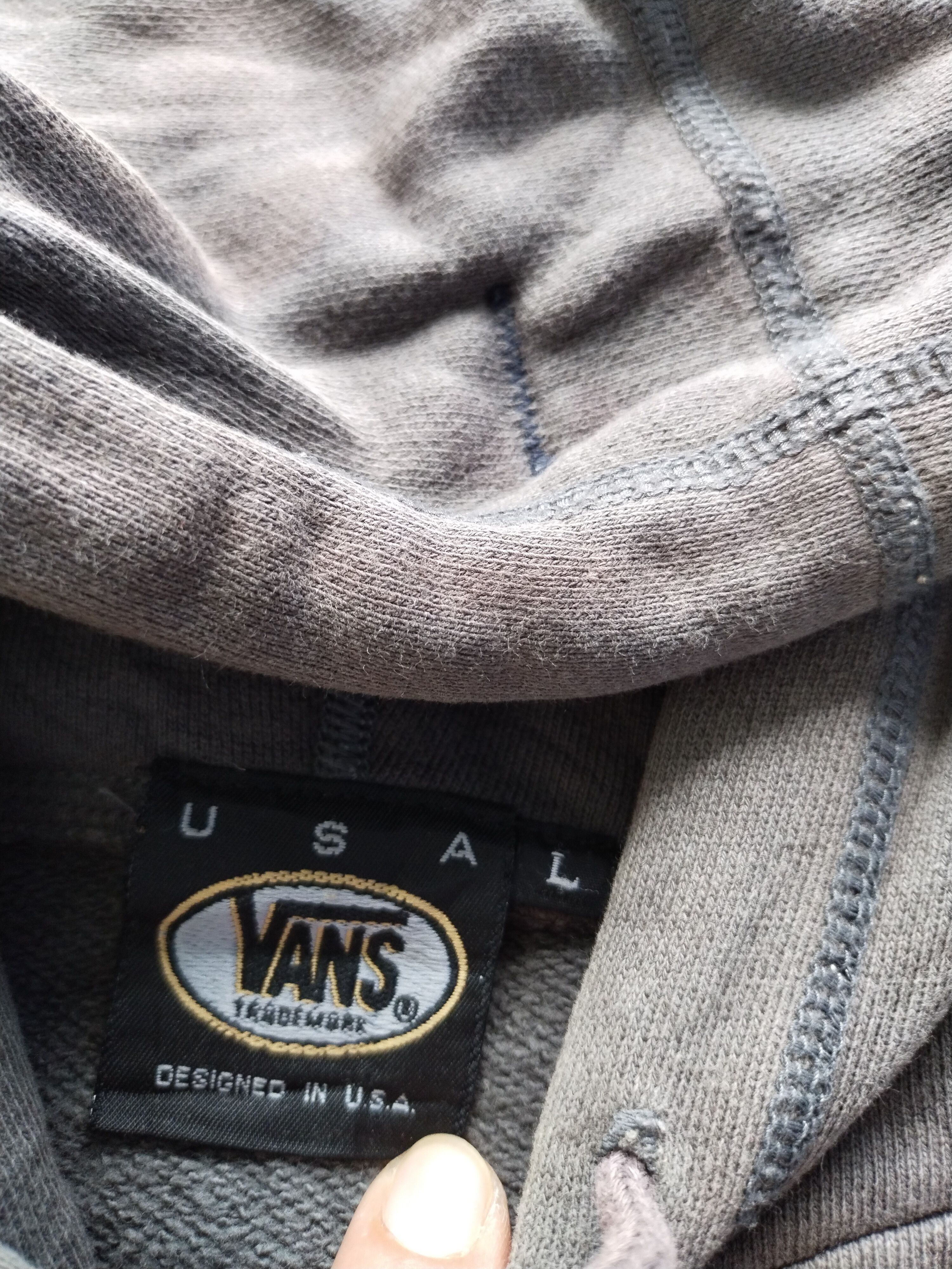 Vans × Vintage Vintage Vans Sweatshirt Hoodie Size US L / EU 52-54 / 3 - 4 Thumbnail