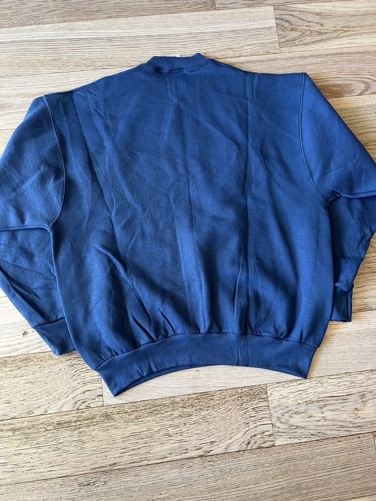 Vintage Vintage 90s Pastel Blank Crew Sweatshirt Fruit Of The Loom Size US L / EU 52-54 / 3 - 6 Thumbnail