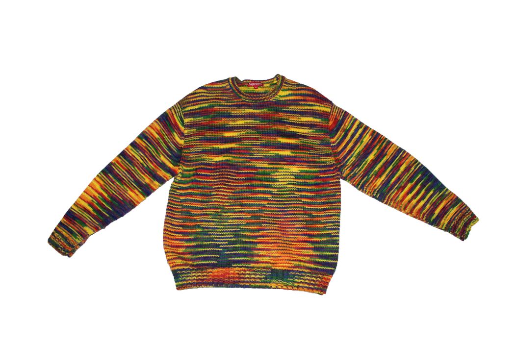 Supreme Supreme Static Multicolor Sweater | Grailed