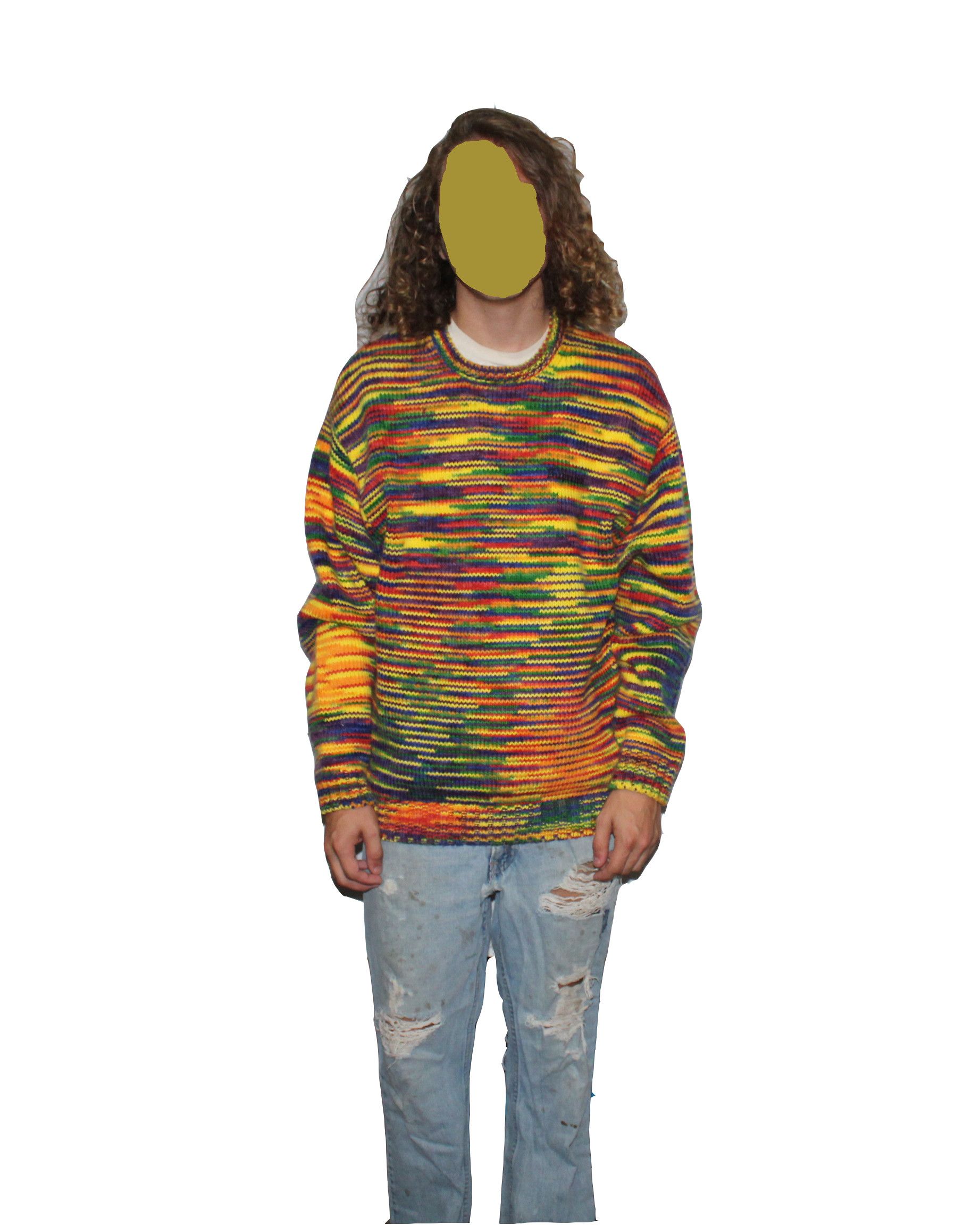 Supreme Supreme Static Multicolor Sweater | Grailed