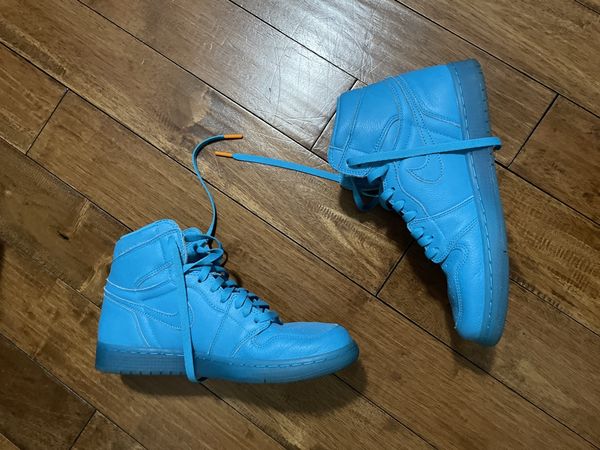 Blue lagoon air jordan on sale 1