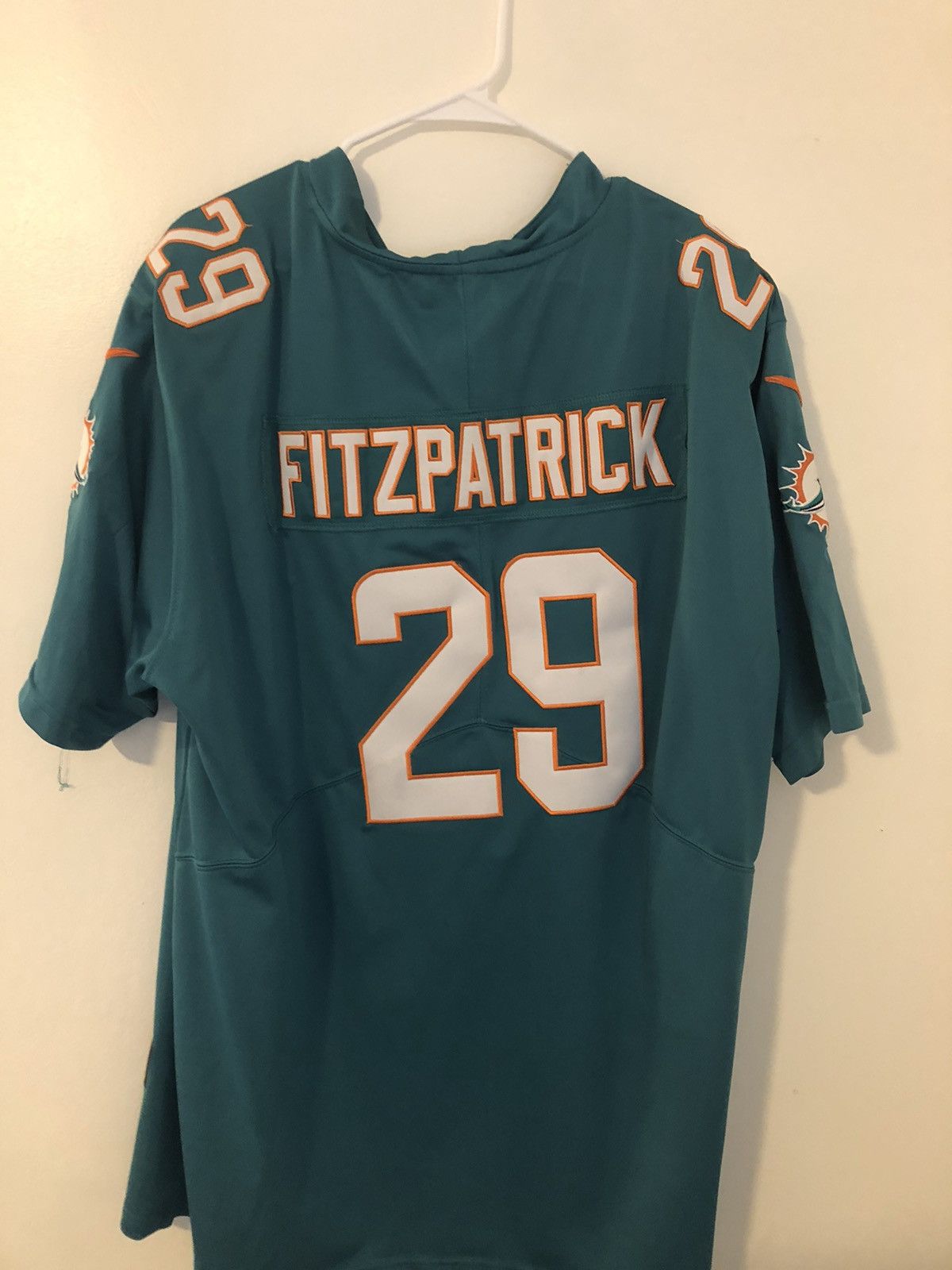 Nike × Vintage Vintage Nike Miami Dolphins Ryan Fitzpatrick Jersey ...