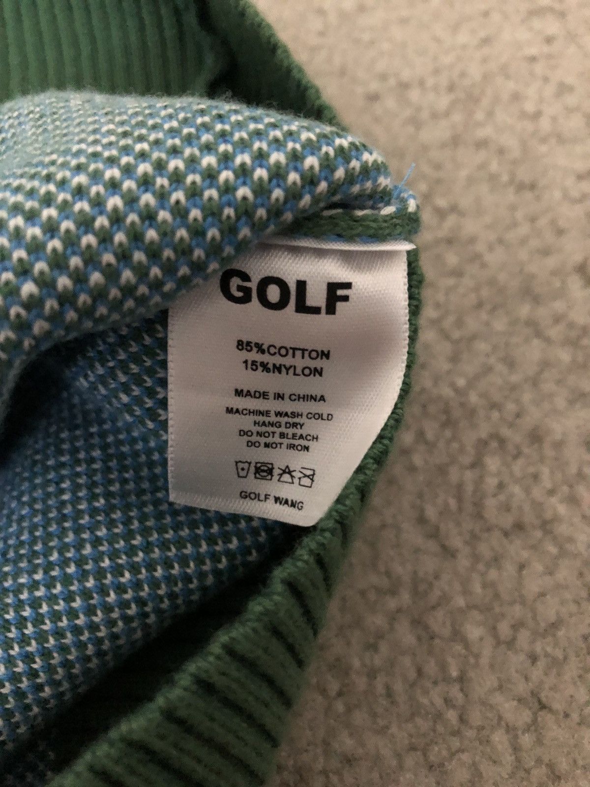 Golf Wang Gelato sweater vest blue Size US S / EU 44-46 / 1 - 4 Thumbnail