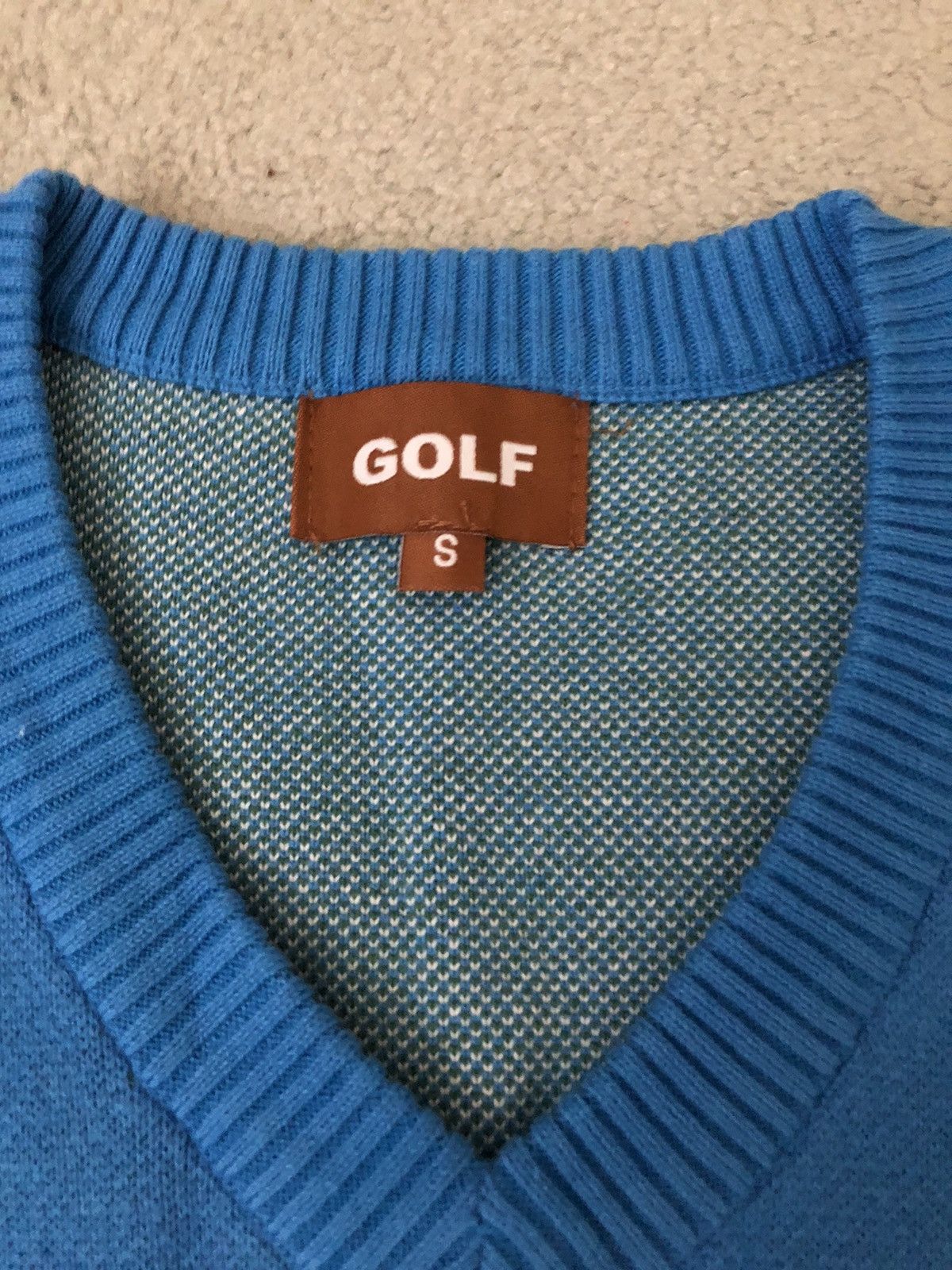 Golf Wang Gelato sweater vest blue Size US S / EU 44-46 / 1 - 3 Thumbnail