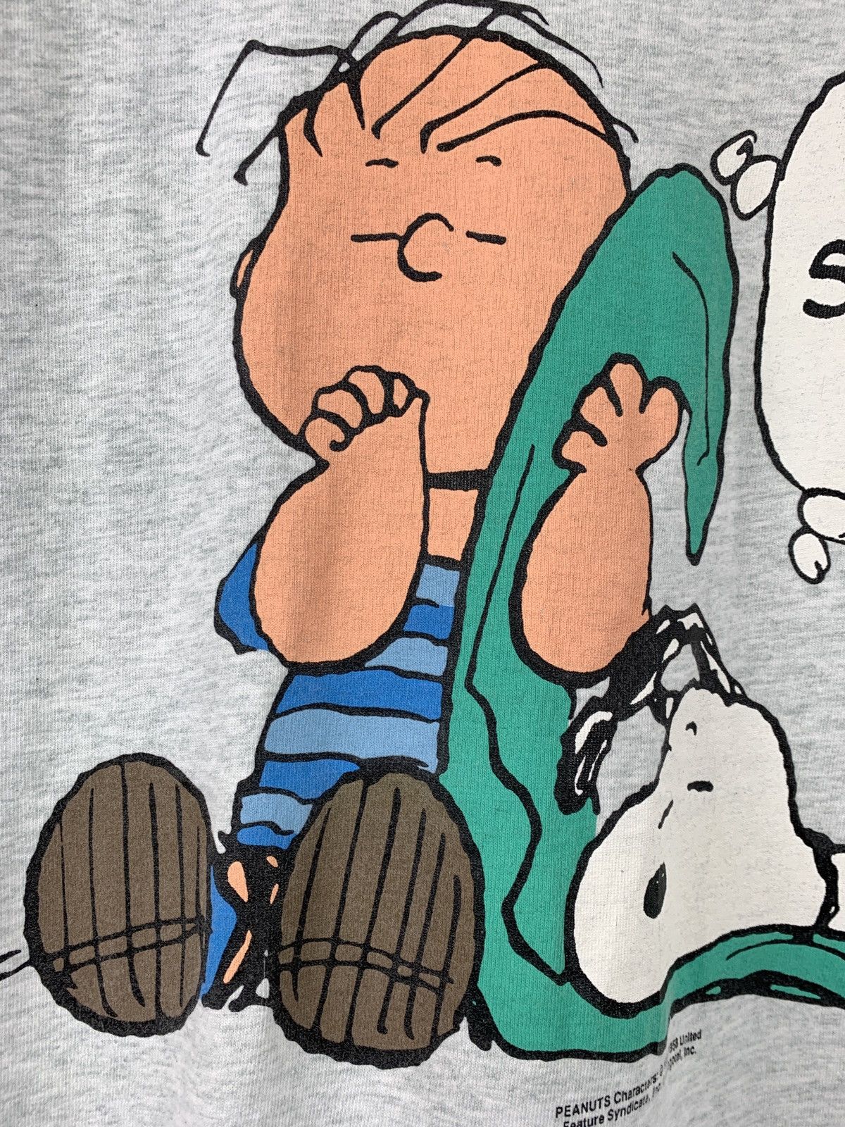 Cartoon Network 1971 Vintage Peanuts Snoopy “Its A Security Thing” T-Shirt Size US M / EU 48-50 / 2 - 11 Thumbnail