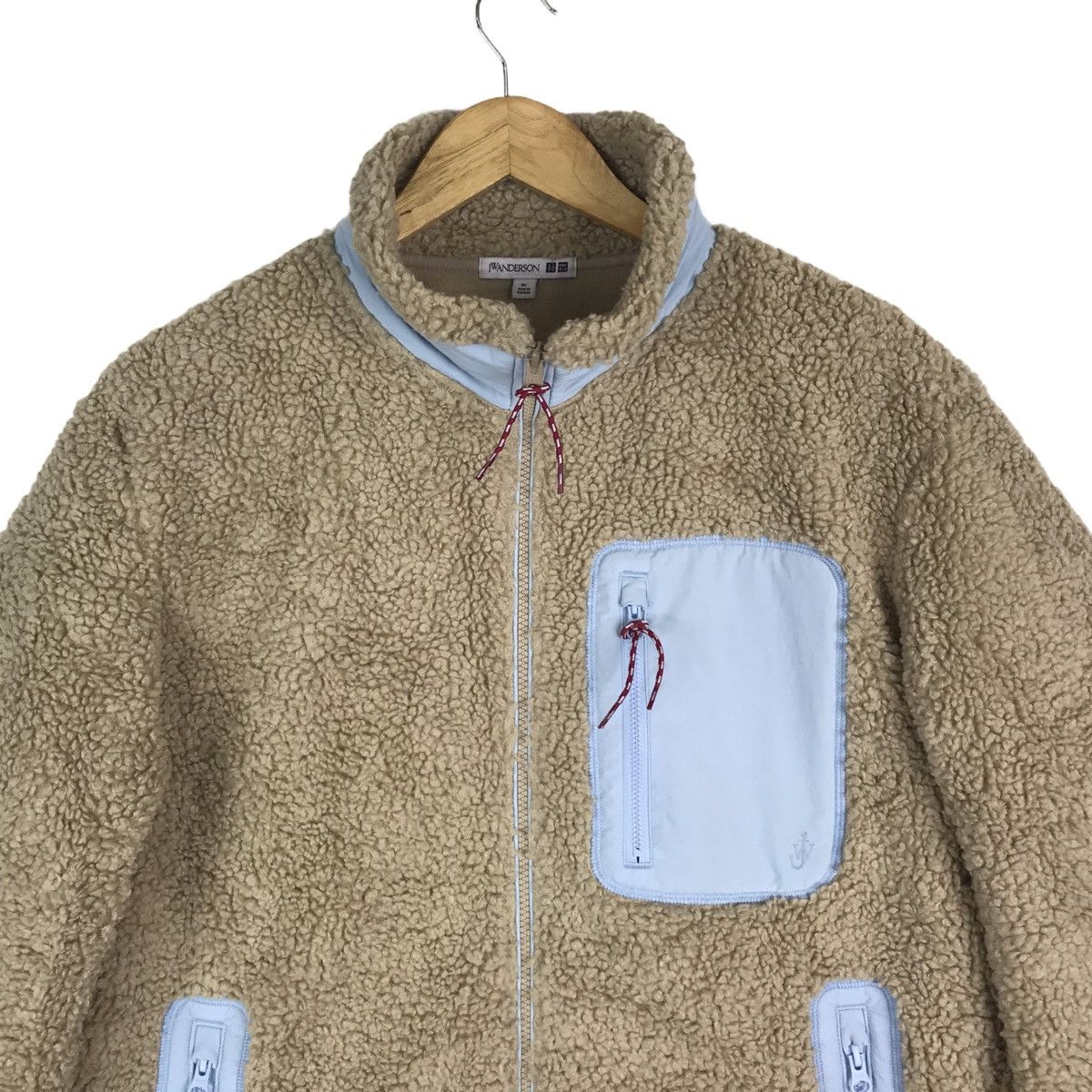 JW Anderson × Uniqlo J.W. Anderson Designer X Uniqlo Deep Pile Fleece Jacket Size US XL / EU 56 / 4 - 2 Thumbnail