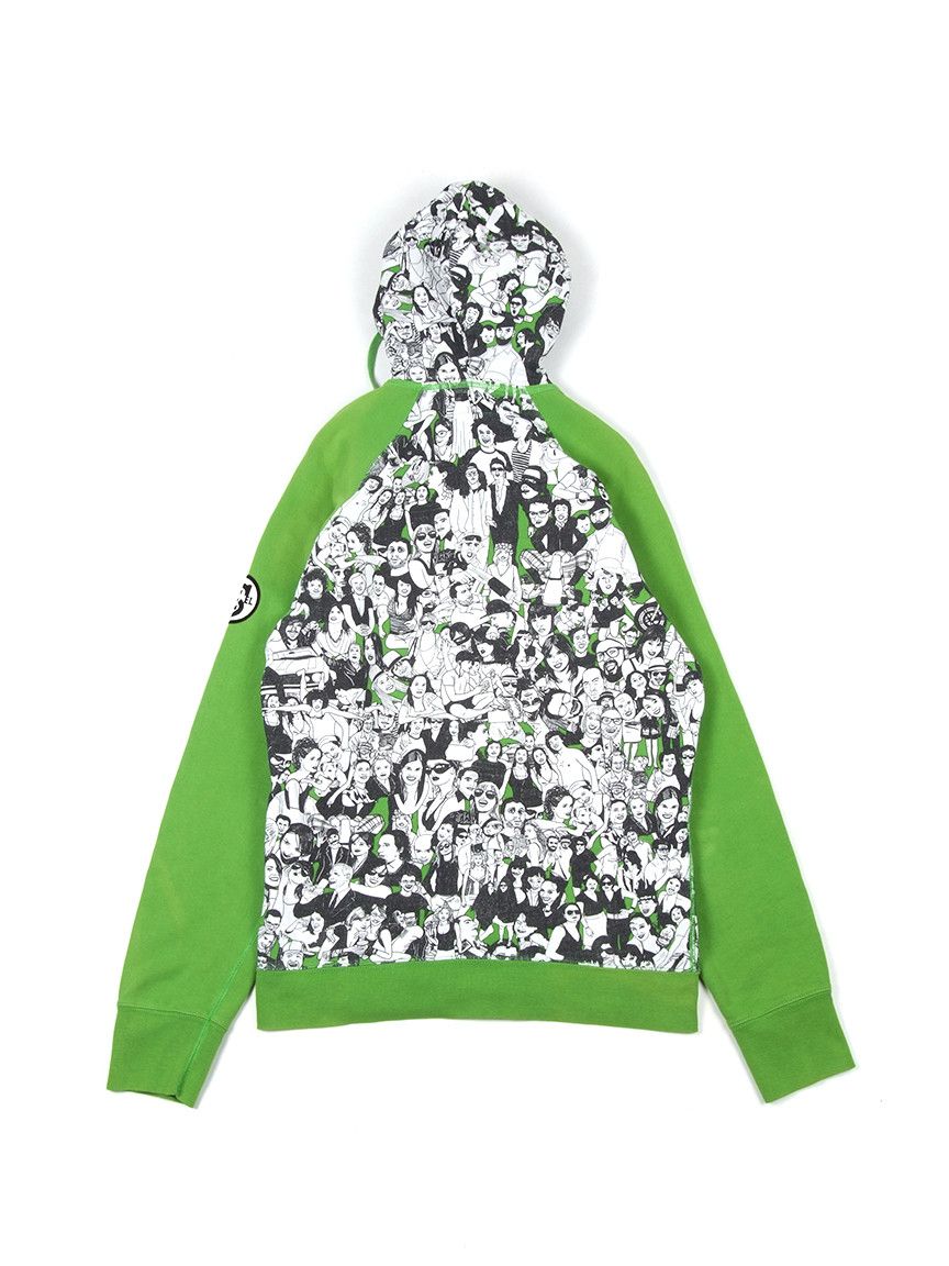 Diesel RaRe y2k 00's Diesel "Party" Zip Hoodie Sz S-M Size US M / EU 48-50 / 2 - 3 Thumbnail