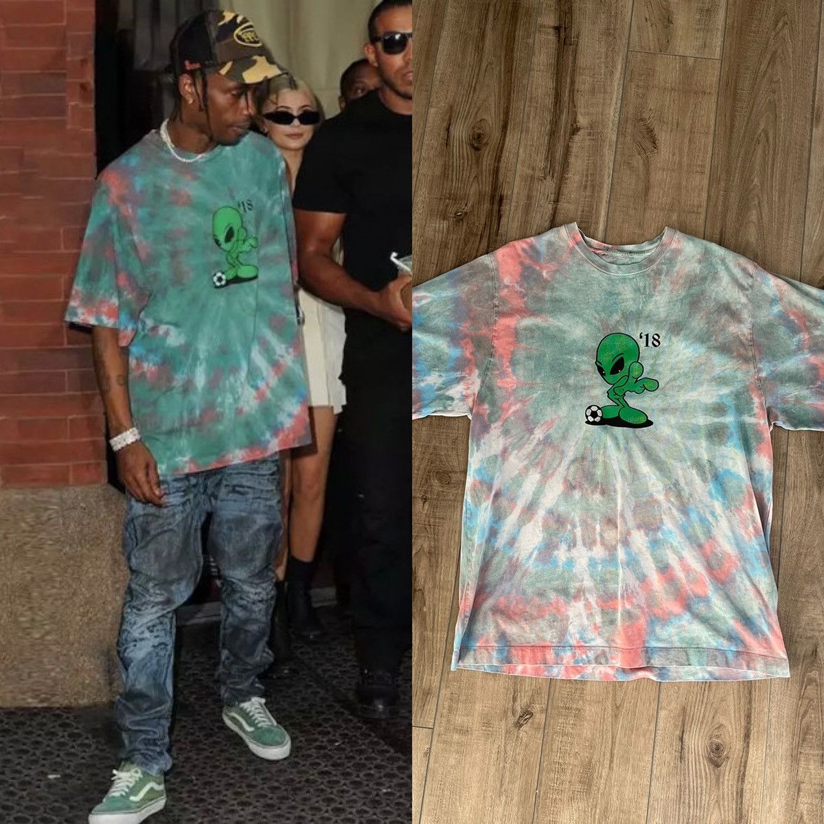 gosha rubchinskiy alien tie dye