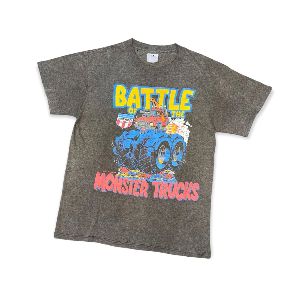 VINTAGE 80s BATTLE OF THE MONSTER TRUCK PROMO TEES