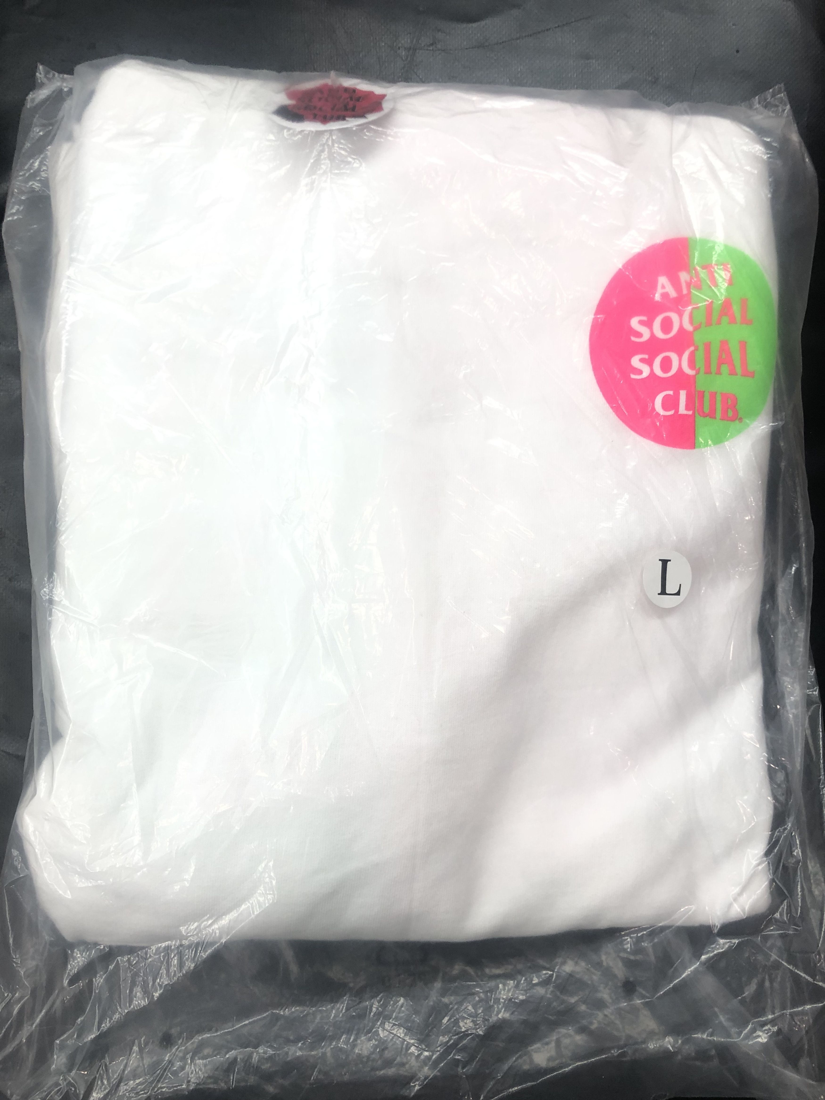 Anti Social Social Club DS ASSC Hypocrite White Hoodie BAPE FTP FOG CDG VLONE MagOC Size US L / EU 52-54 / 3 - 2 Thumbnail