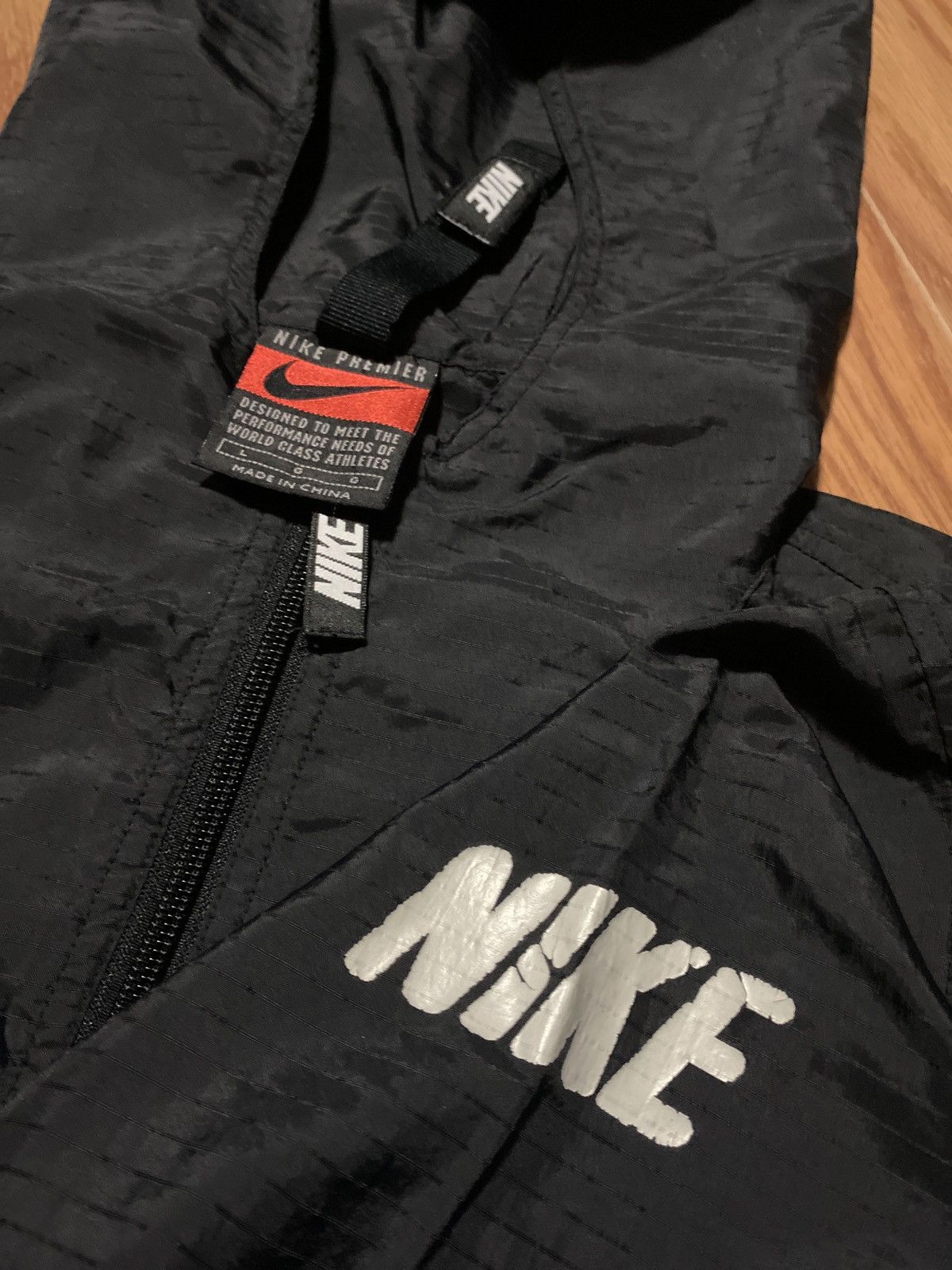 Nike × Vintage Vintage Nike Premier Windbreaker 1/4 zip Jacket