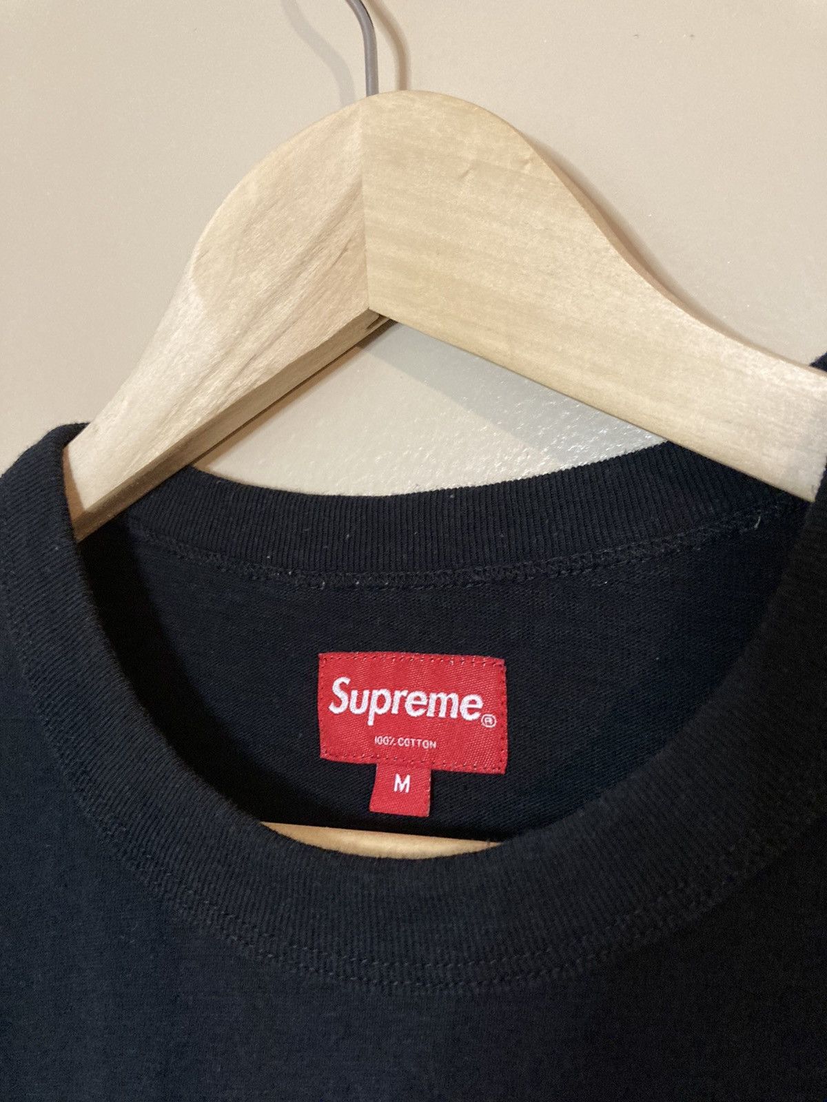 Supreme SS19 Supreme Shatter SS Top Tee T-Shirt Black Used M Size US M / EU 48-50 / 2 - 5 Thumbnail