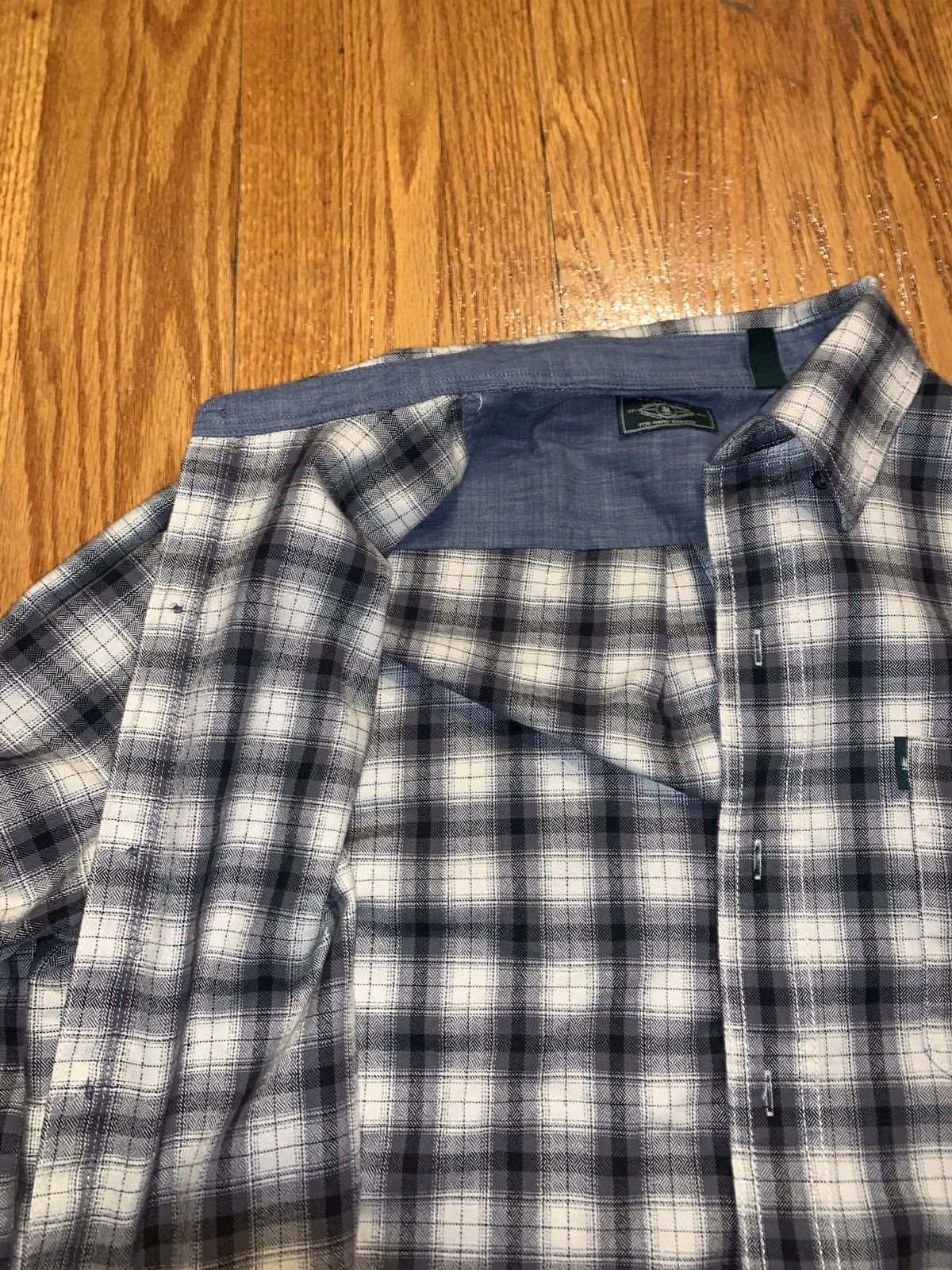 Flannel × G.H. Bass & Co. × Vintage Black and white heavyweight flannel Size US L / EU 52-54 / 3 - 2 Thumbnail