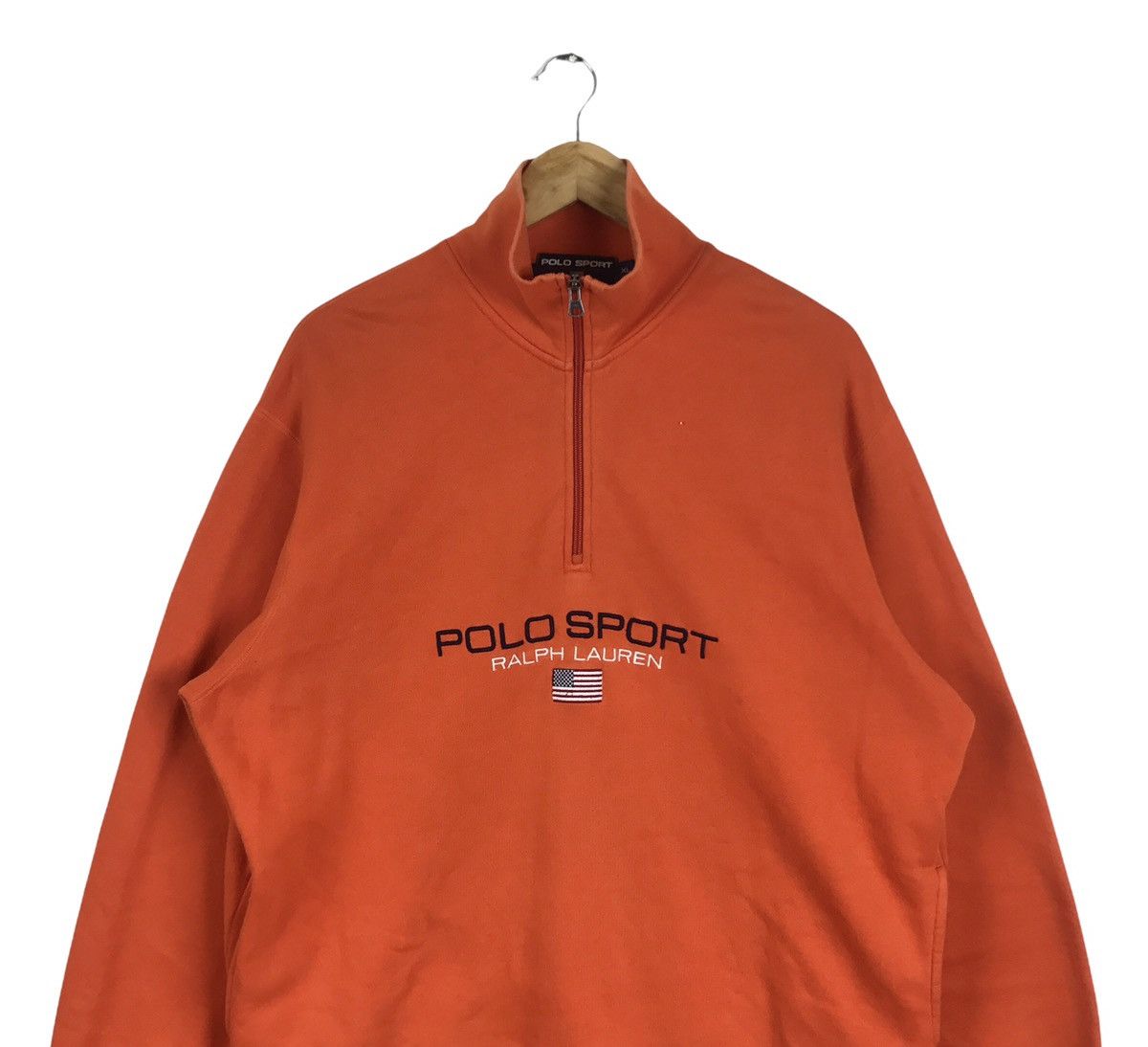 Polo Ralph Lauren Vintage Polo Sport By Ralph Lauren Half Zipper Sweatshirt Size US XL / EU 56 / 4 - 2 Thumbnail