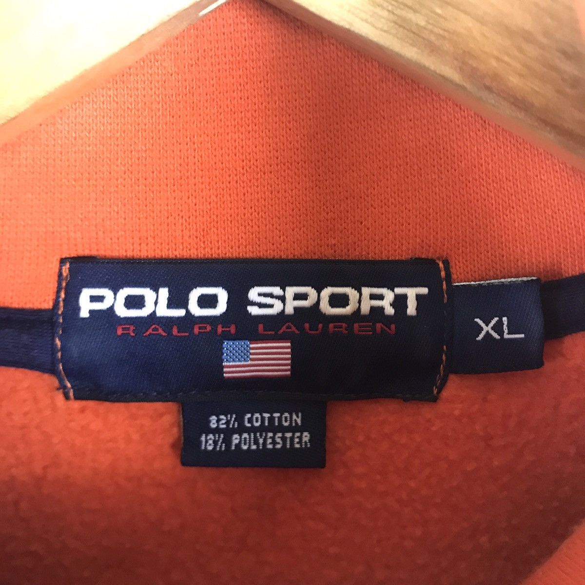 Polo Ralph Lauren Vintage Polo Sport By Ralph Lauren Half Zipper Sweatshirt Size US XL / EU 56 / 4 - 4 Thumbnail
