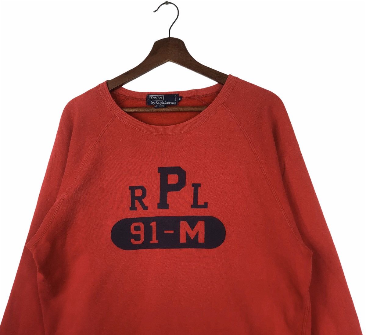 Polo Ralph Lauren × Vintage Vintage 90 Polo Ralph Lauren Crewneck Size US M / EU 48-50 / 2 - 2 Thumbnail
