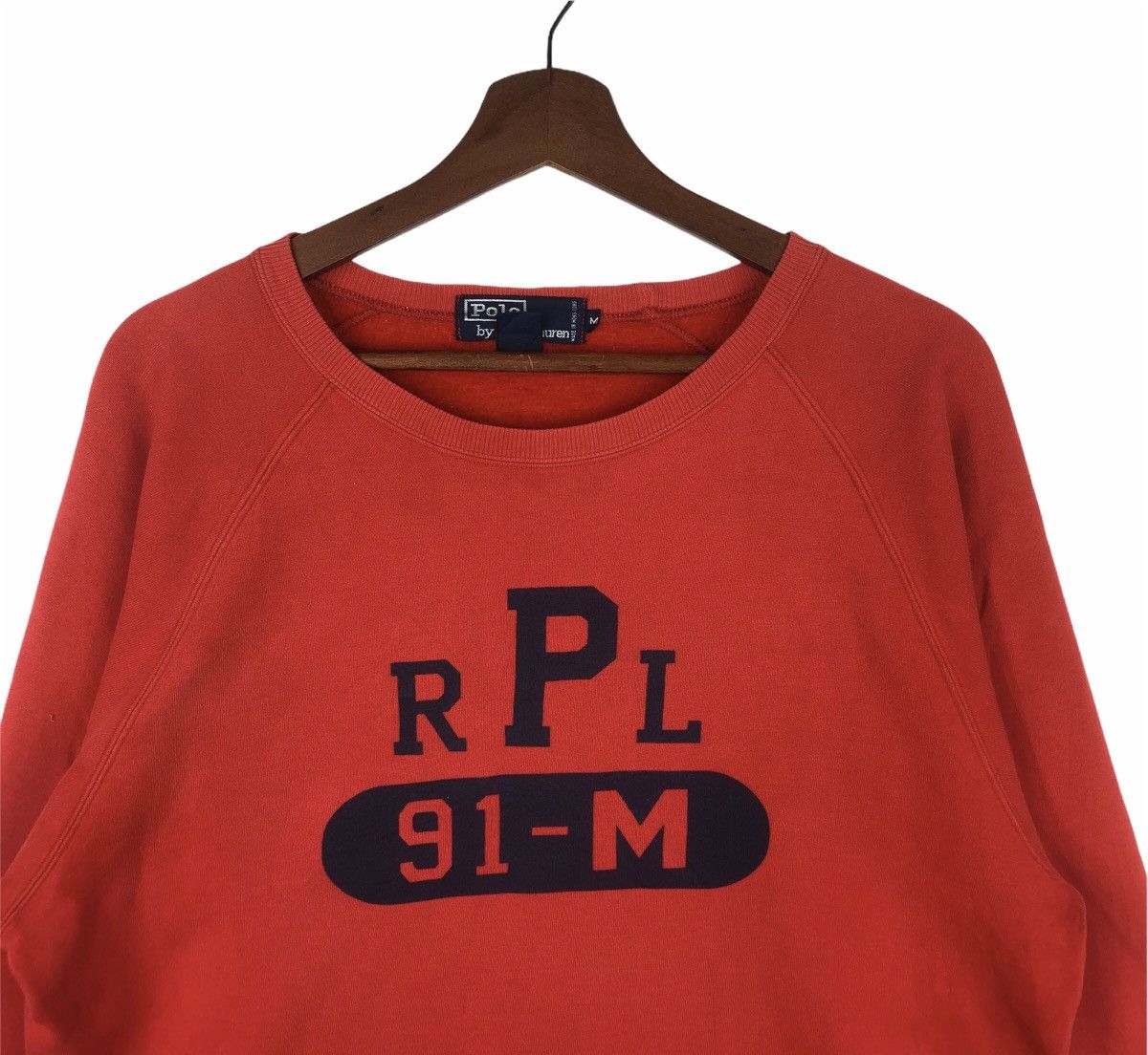 Polo Ralph Lauren × Vintage Vintage 90 Polo Ralph Lauren Crewneck Size US M / EU 48-50 / 2 - 3 Thumbnail