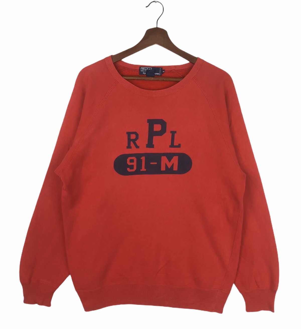 Polo Ralph Lauren × Vintage Vintage 90 Polo Ralph Lauren Crewneck Size US M / EU 48-50 / 2 - 1 Thumbnail