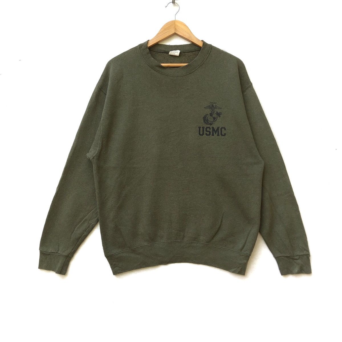 Vintage USMC Vintage Sweatshirt Size US M / EU 48-50 / 2 - 1 Thumbnail