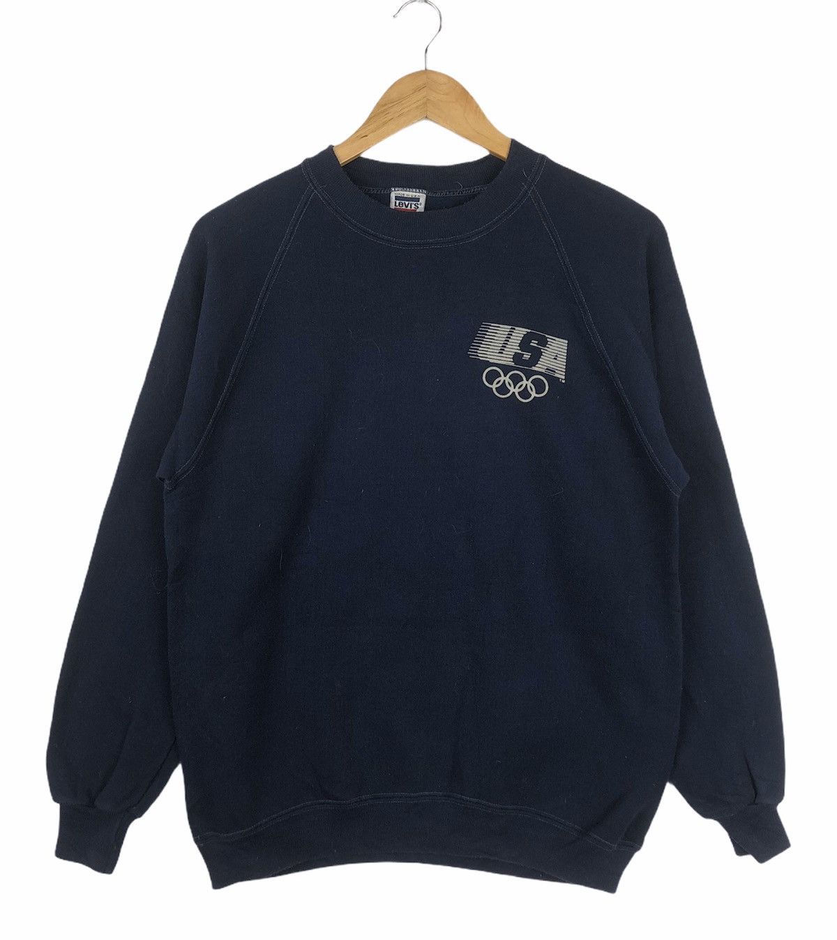 Levi's × USA Olympics × Vintage Vintage 80s Levis Olympic Games Crewneck Size US M / EU 48-50 / 2 - 1 Thumbnail