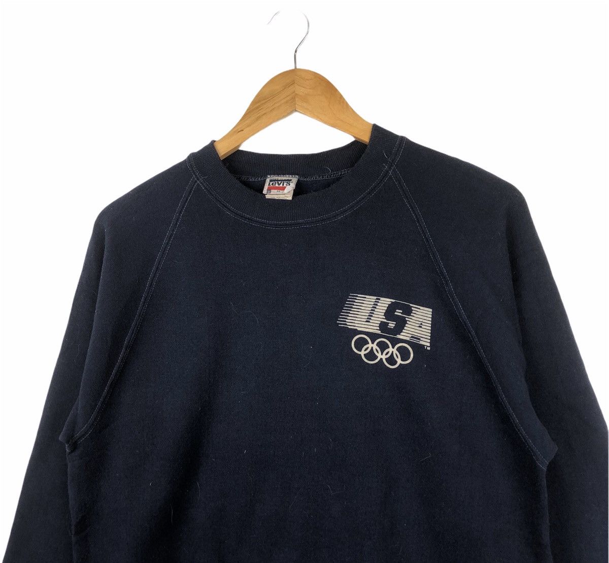 Levi's × USA Olympics × Vintage Vintage 80s Levis Olympic Games Crewneck Size US M / EU 48-50 / 2 - 3 Thumbnail