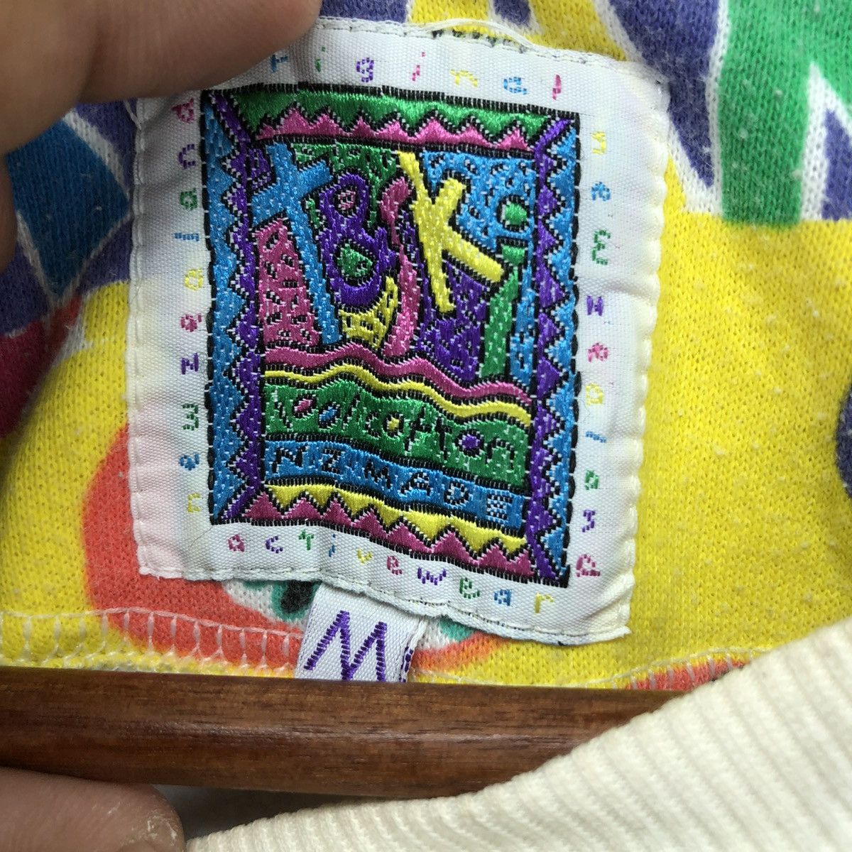 Designer × Vintage Vintage New Zealand Activewear Full Print Crewneck Size US M / EU 48-50 / 2 - 4 Thumbnail