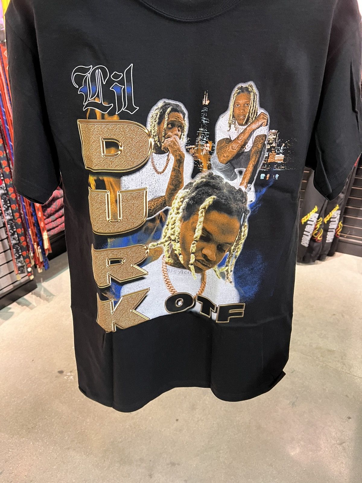 Rap Tees Deadstock Lil Durk Multi Graphic Tee | Grailed